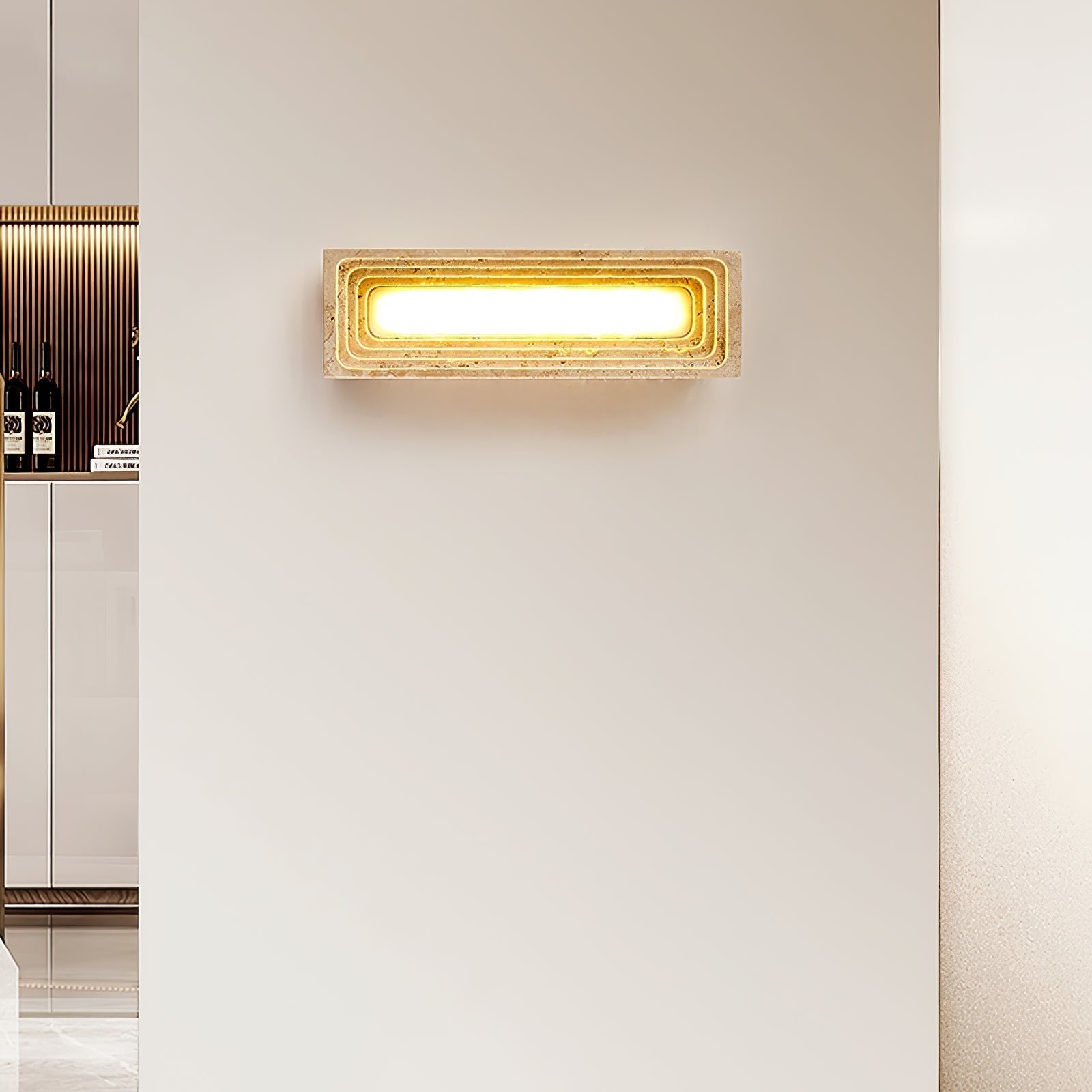 Atheila Travertine Wall Light - Neutralighting