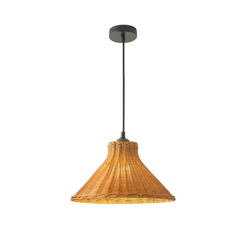 Vamirel Modern Minimalist Natural Rattan Pendant Lamp - Lamp Copper