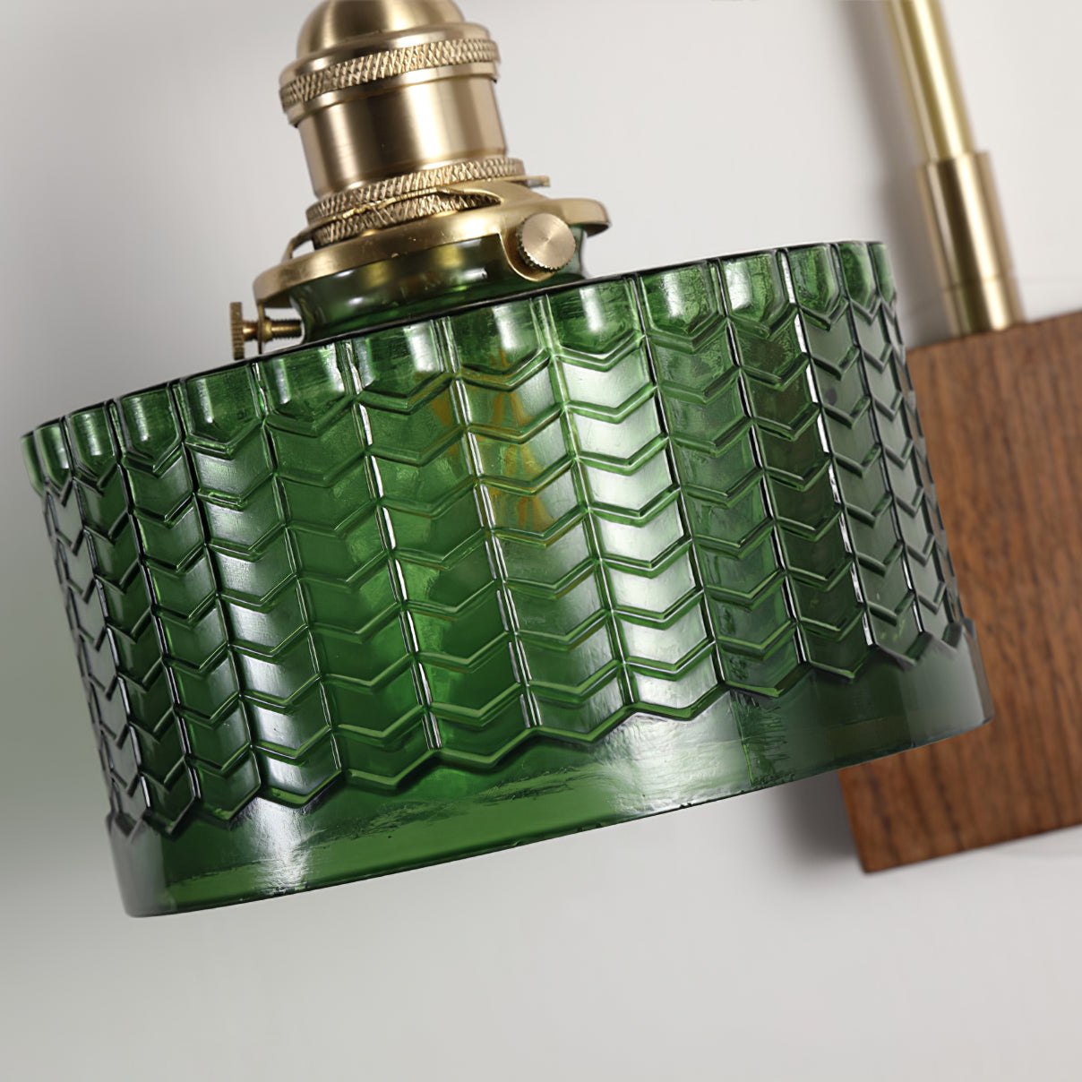 Valentina Lampada da Parete Emerald Glow con Spina