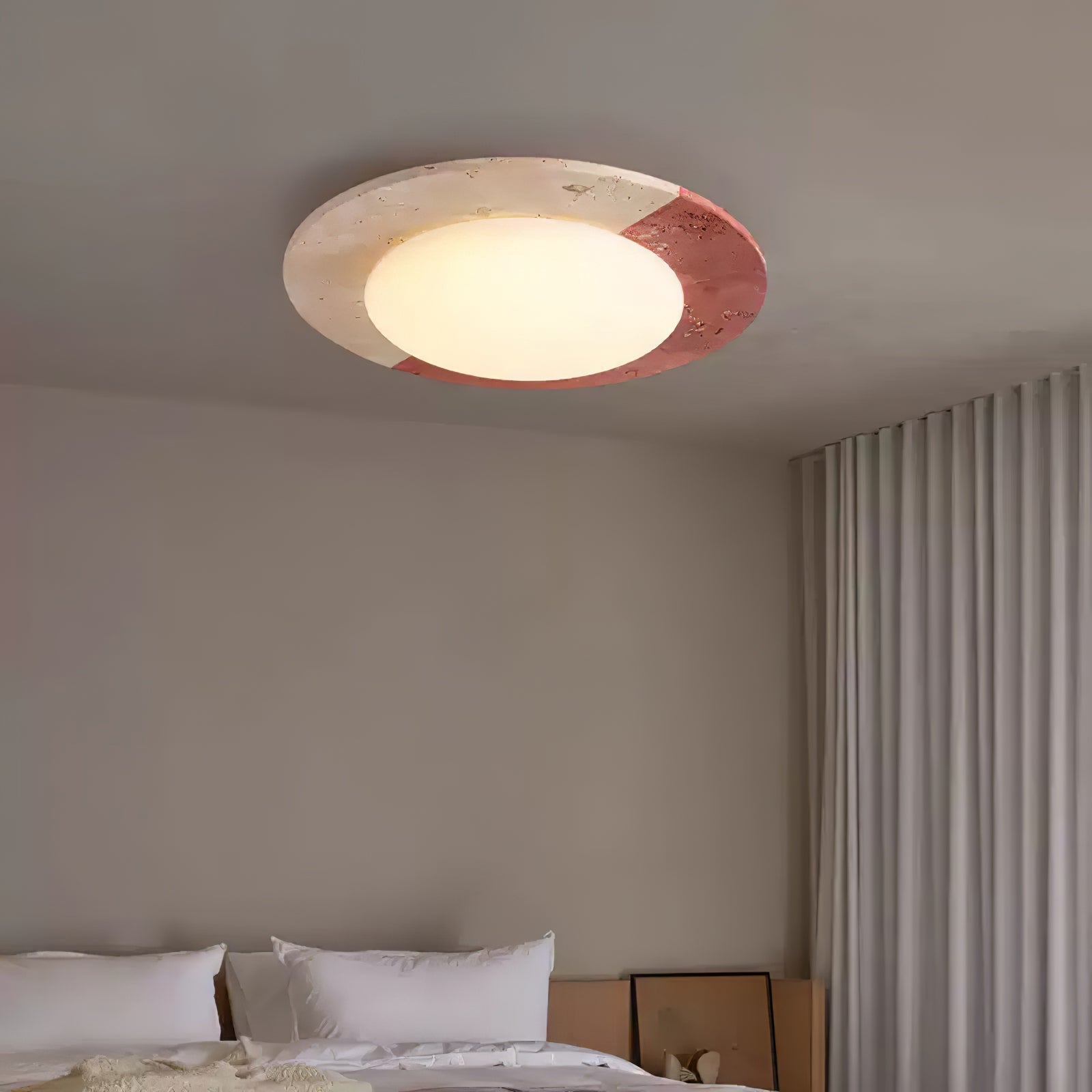 Zeraeos Travertine Ceiling Light - Neutralighting
