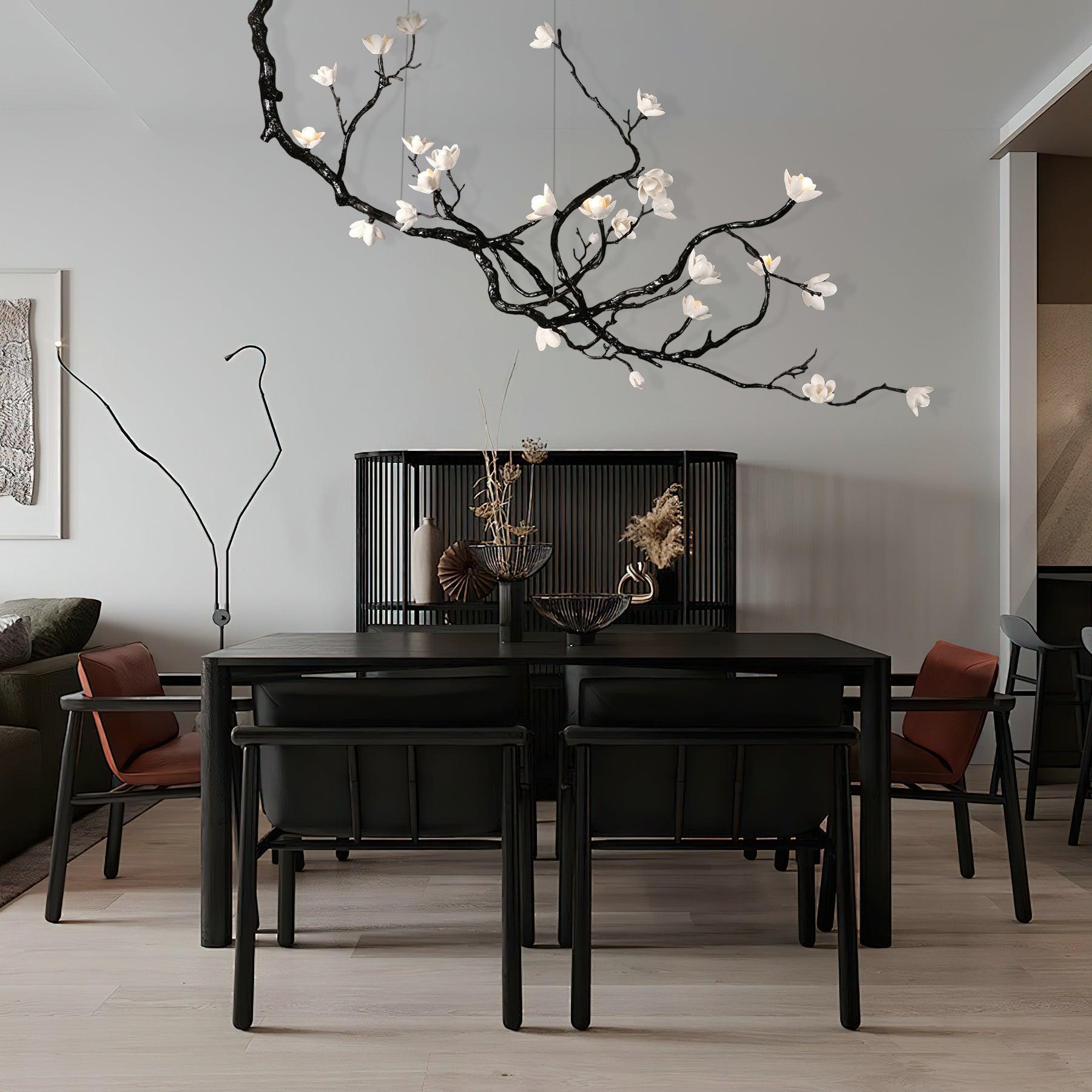 Ceramic Flower Chandelier - Blowlighting