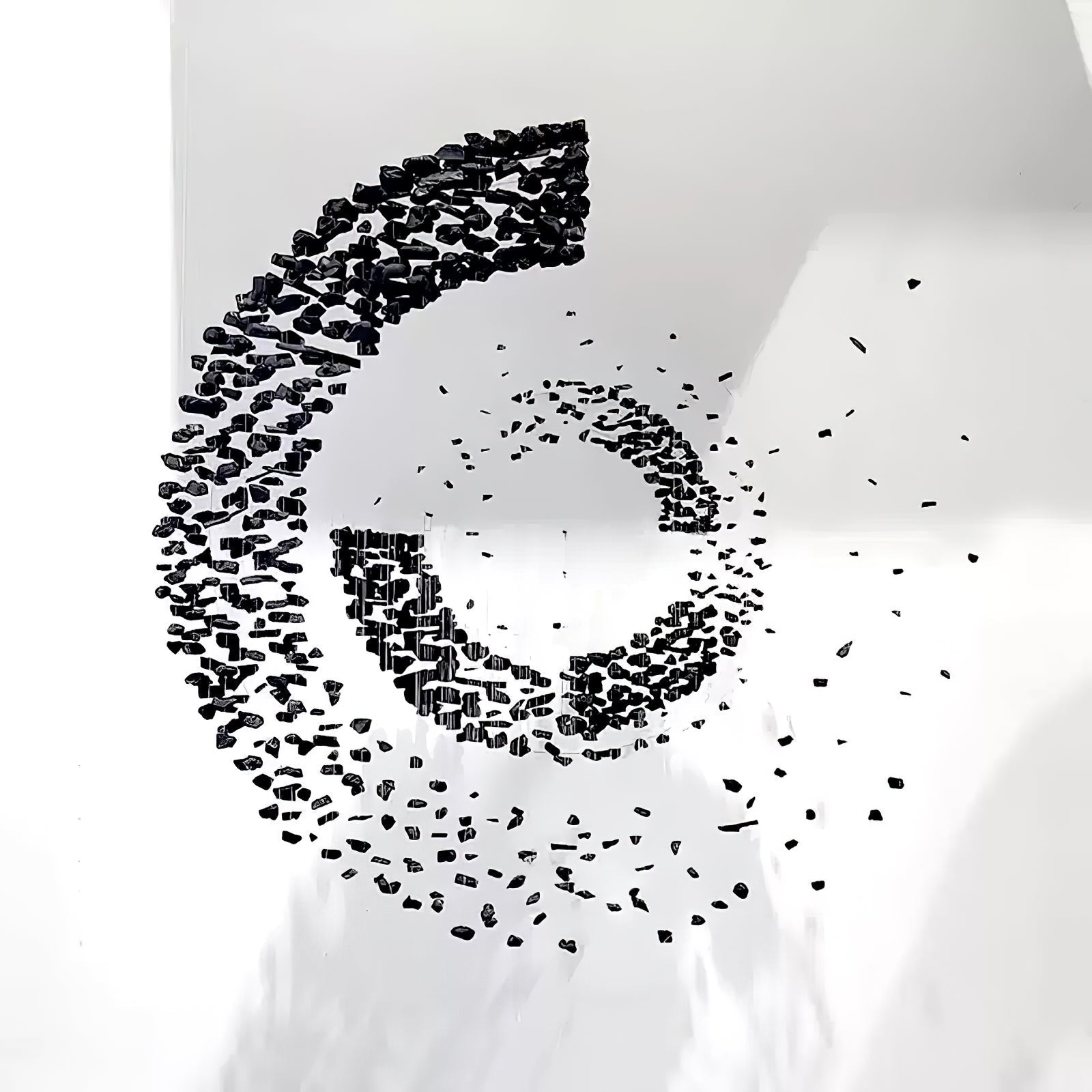 Arsilus Charcoal Stone Sculptural Chandelier Orbicular - Blowlighting