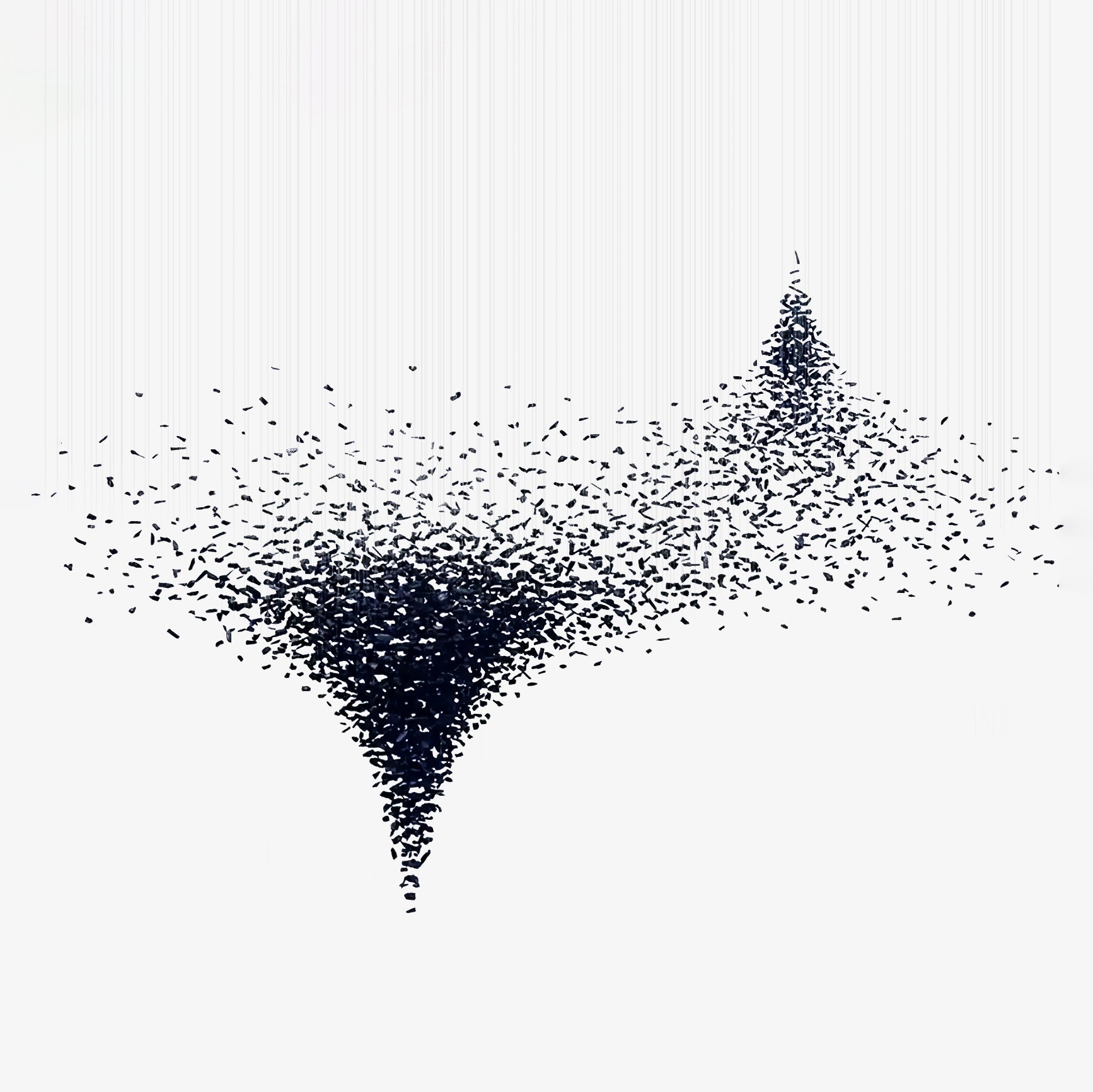 Arsilus Charcoal Stone Sculptural Chandelier Orbicular - Blowlighting