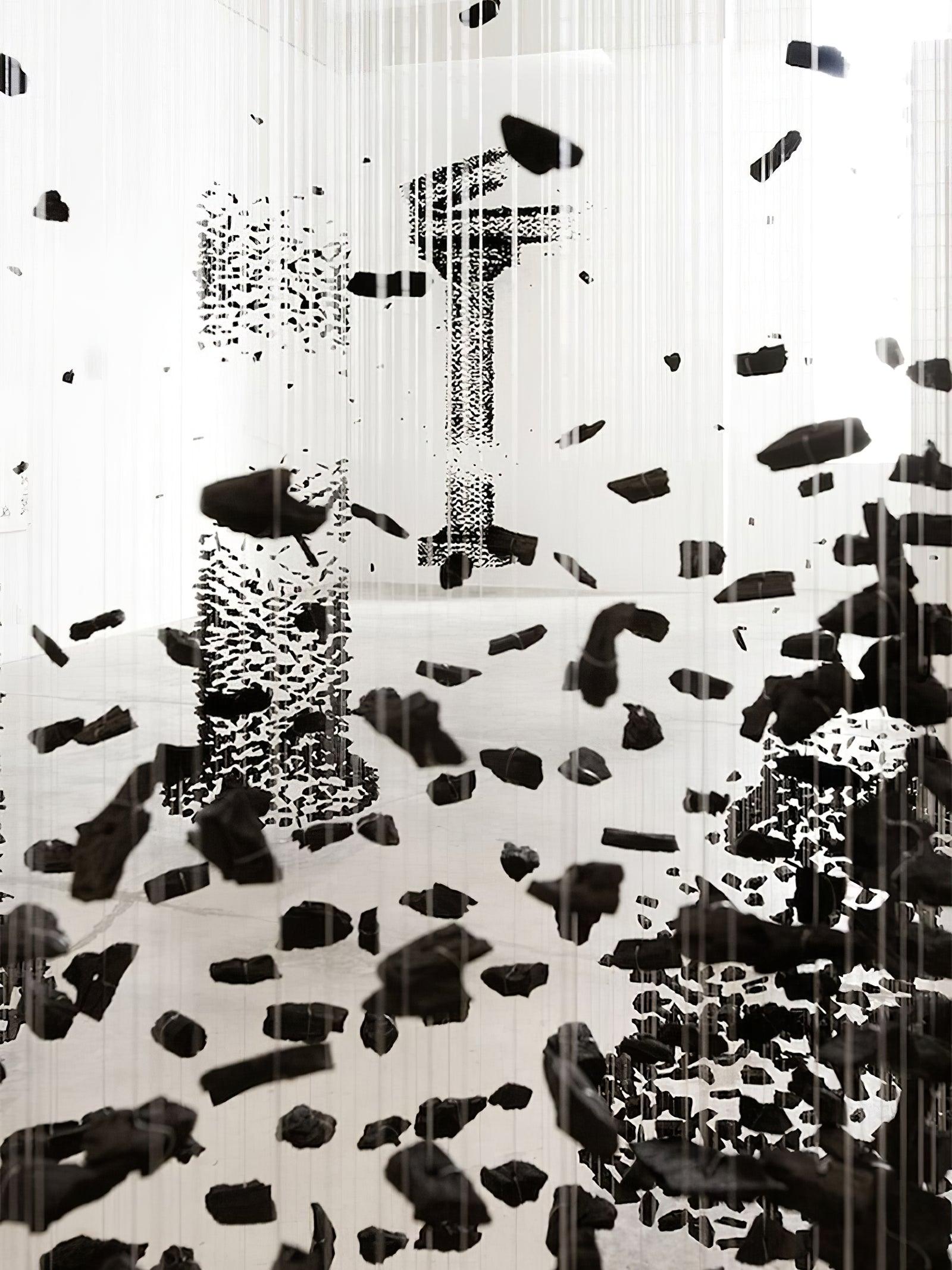 Black Stones Chandeliers - Blowlighting