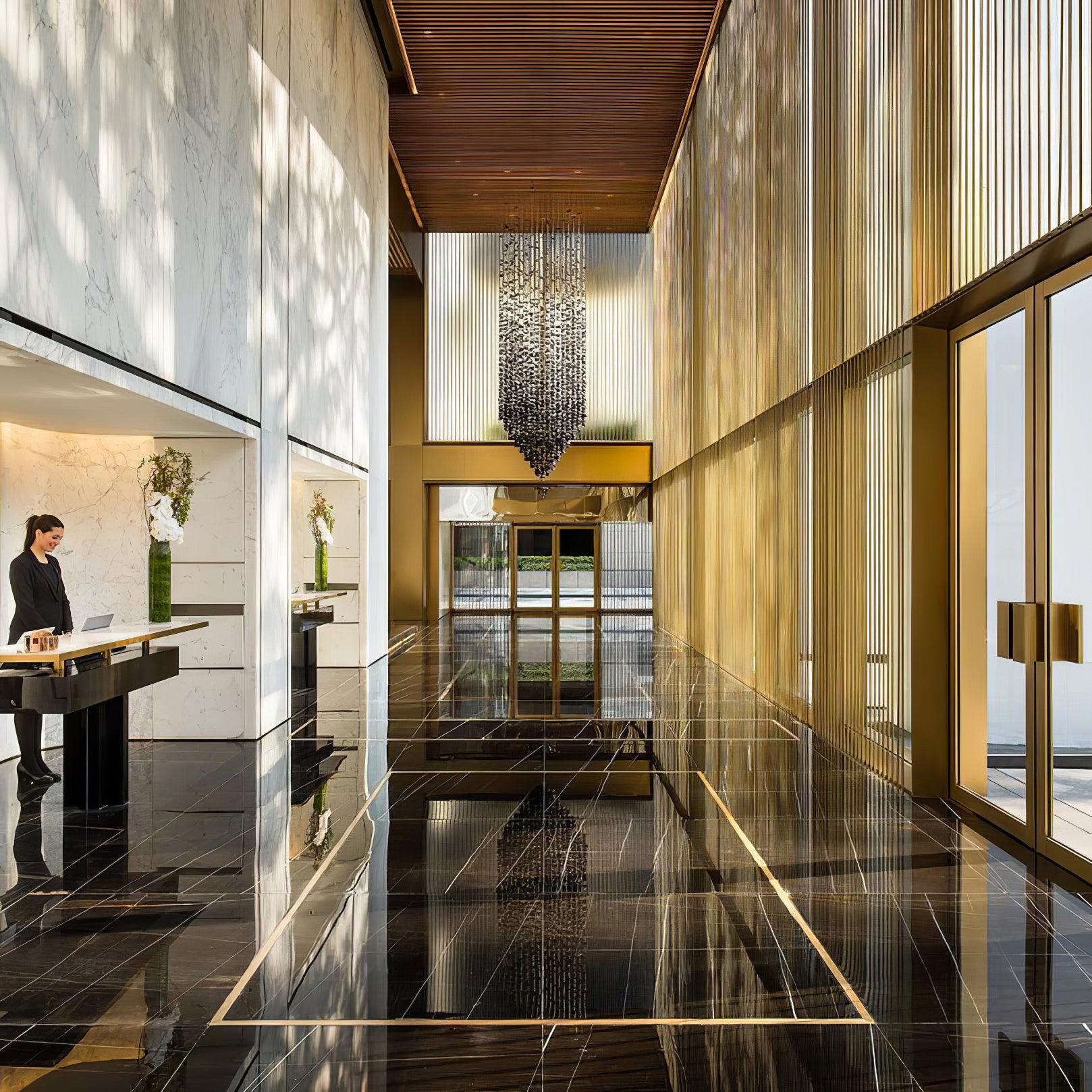 Black Stones Chandeliers - Blowlighting