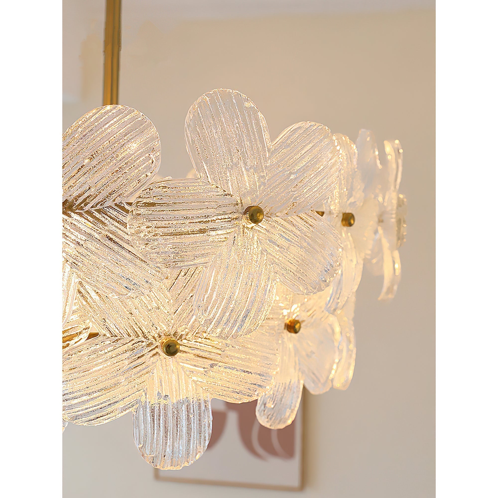 Kite Postmodern Luxury Art Unique Metal Glass Chandelier - Lamp Copper