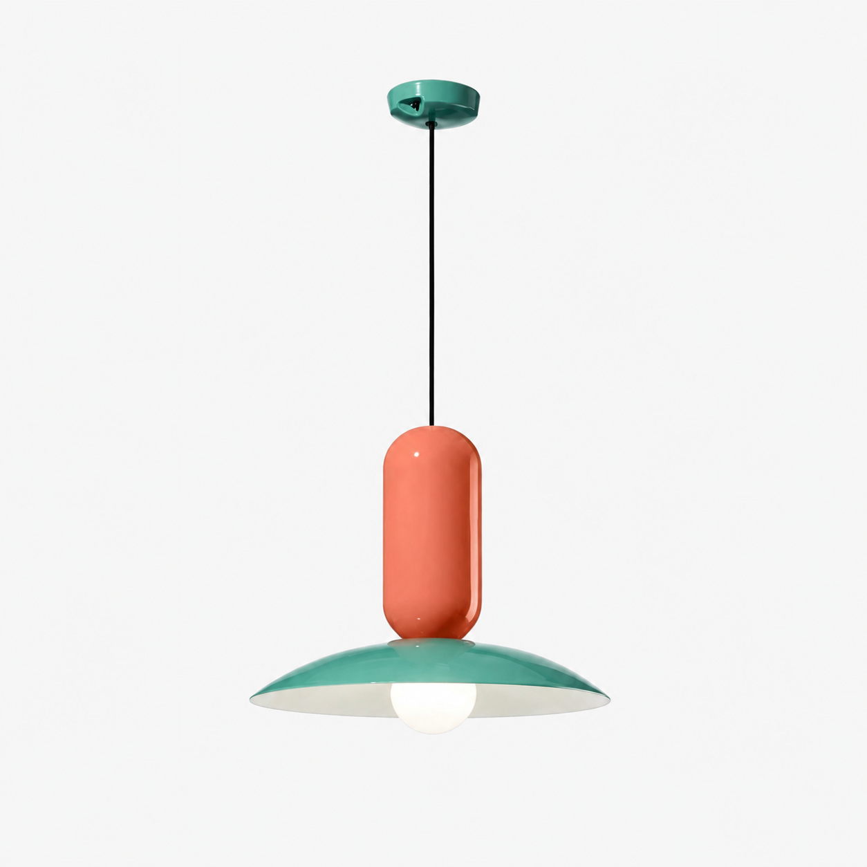 Valentina Colorato Creative LED Lampade a Sospensione Rosso Verde