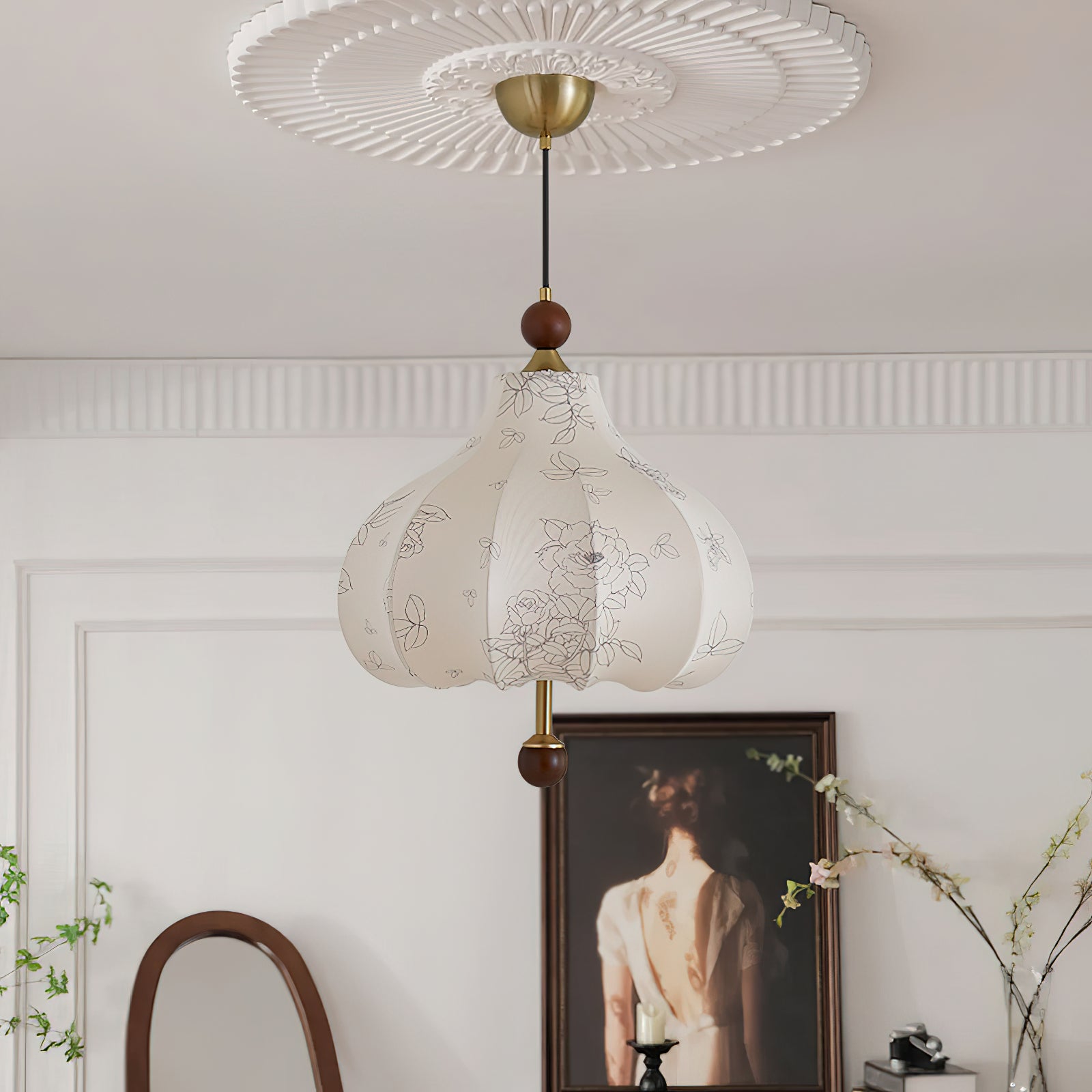 Chestnut Bloom Pendant Lamp - Blowlighting