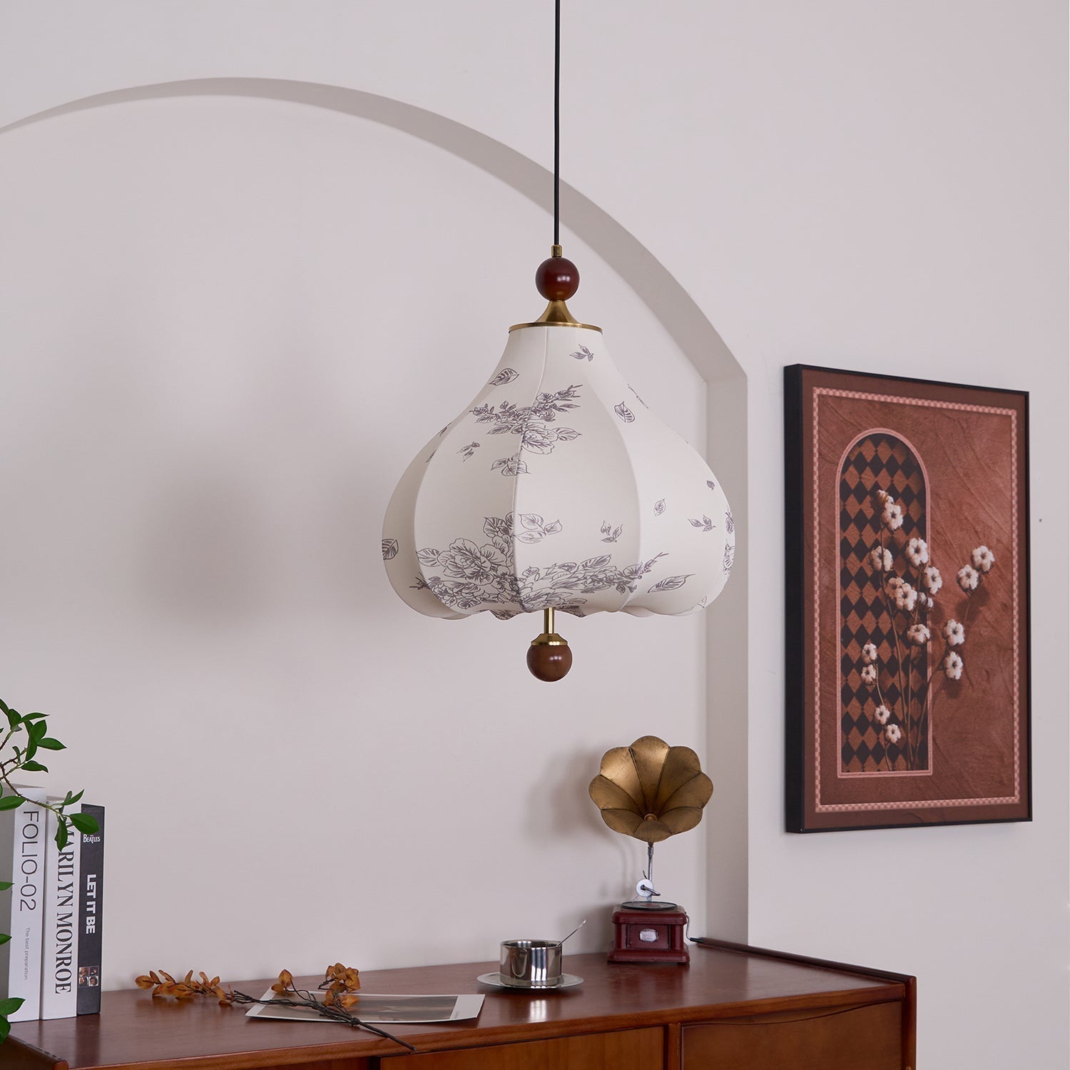 Chestnut Bloom Pendant Lamp - Blowlighting