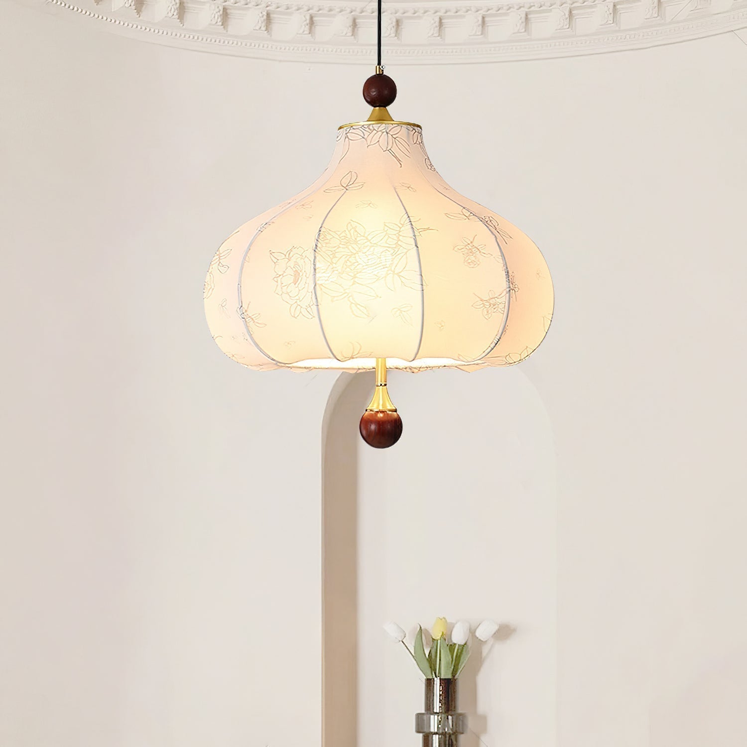 Chestnut Bloom Pendant Lamp - Blowlighting