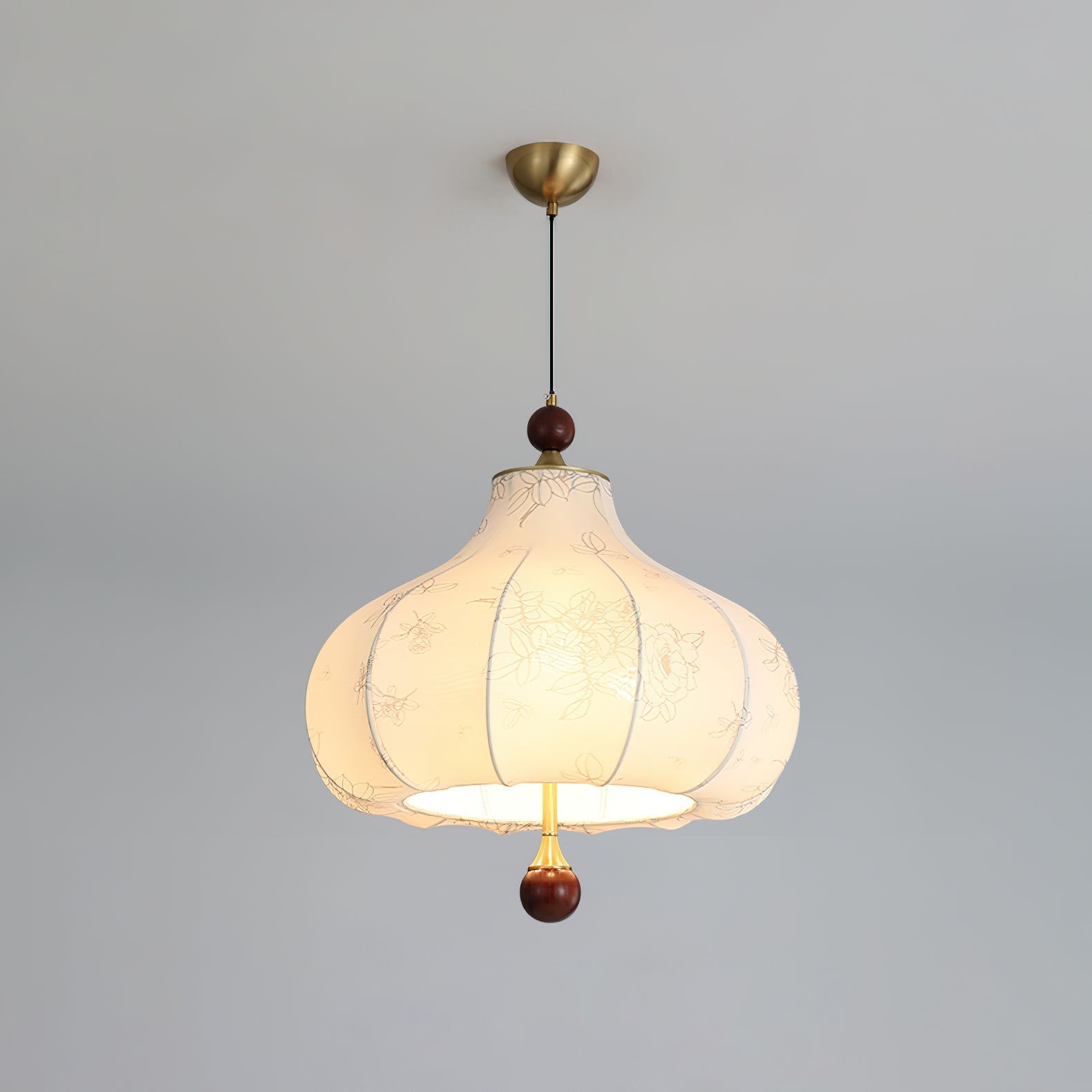 Chestnut Bloom Pendant Lamp - Blowlighting