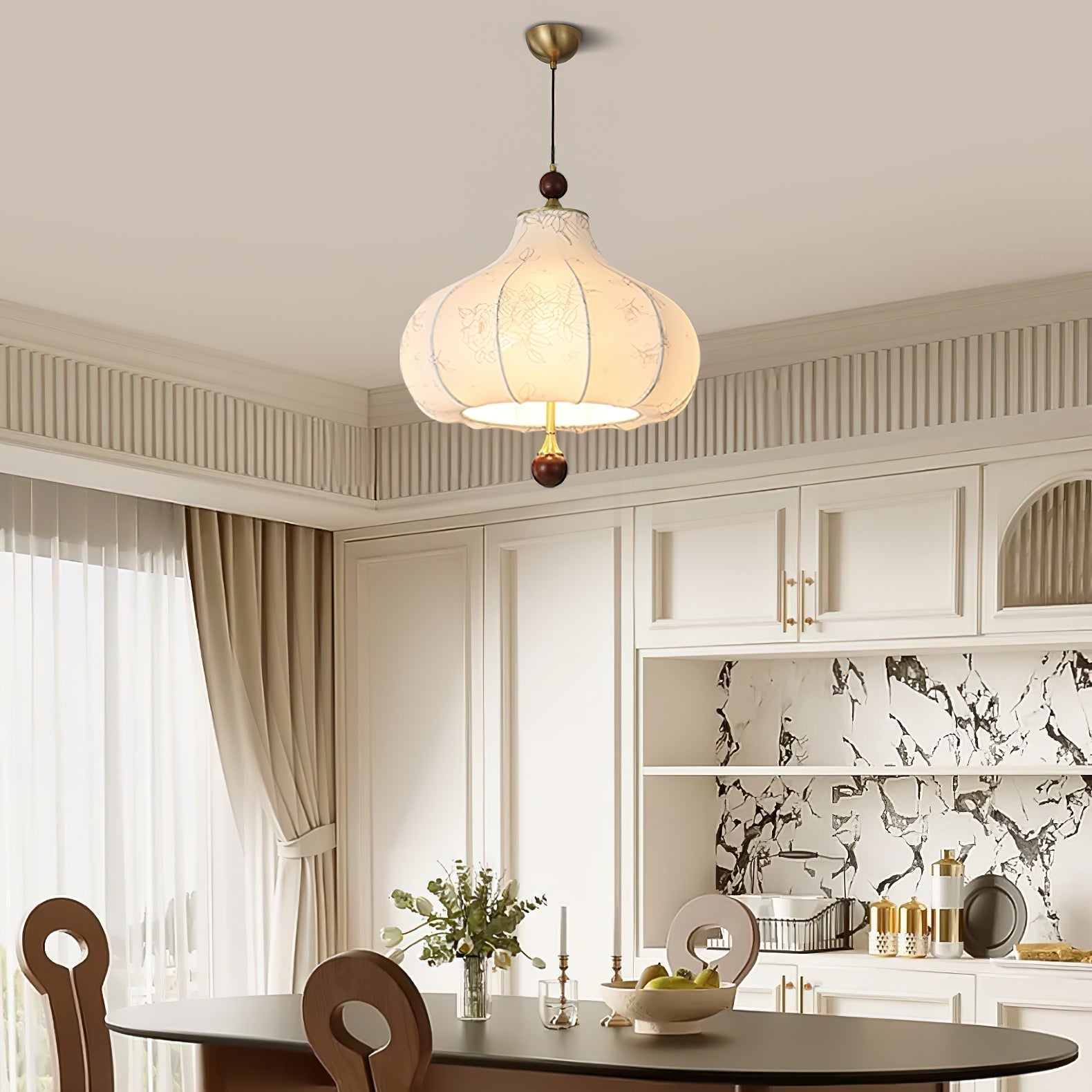 Chestnut Bloom Pendant Lamp - Blowlighting