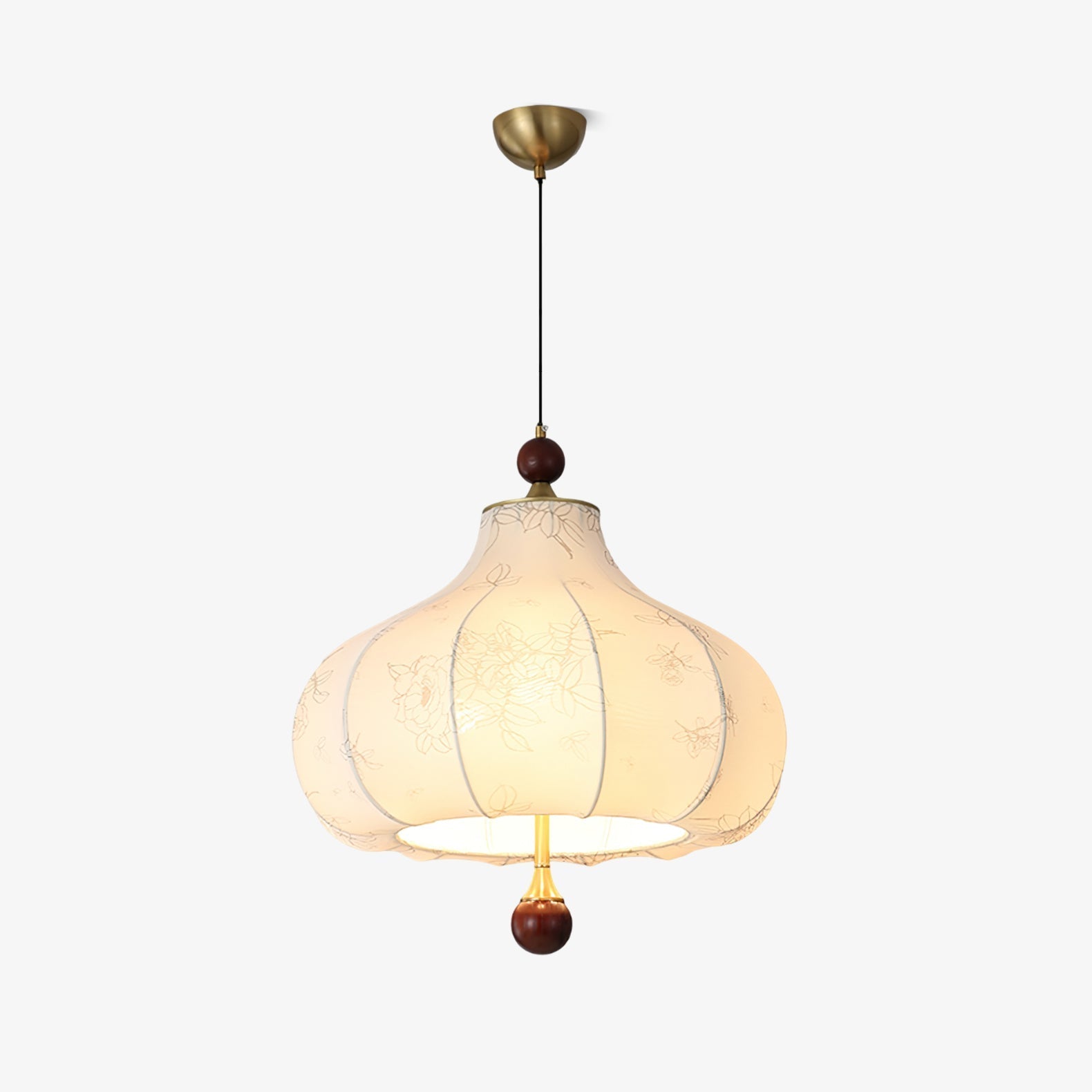 Chestnut Bloom Pendant Lamp - Blowlighting