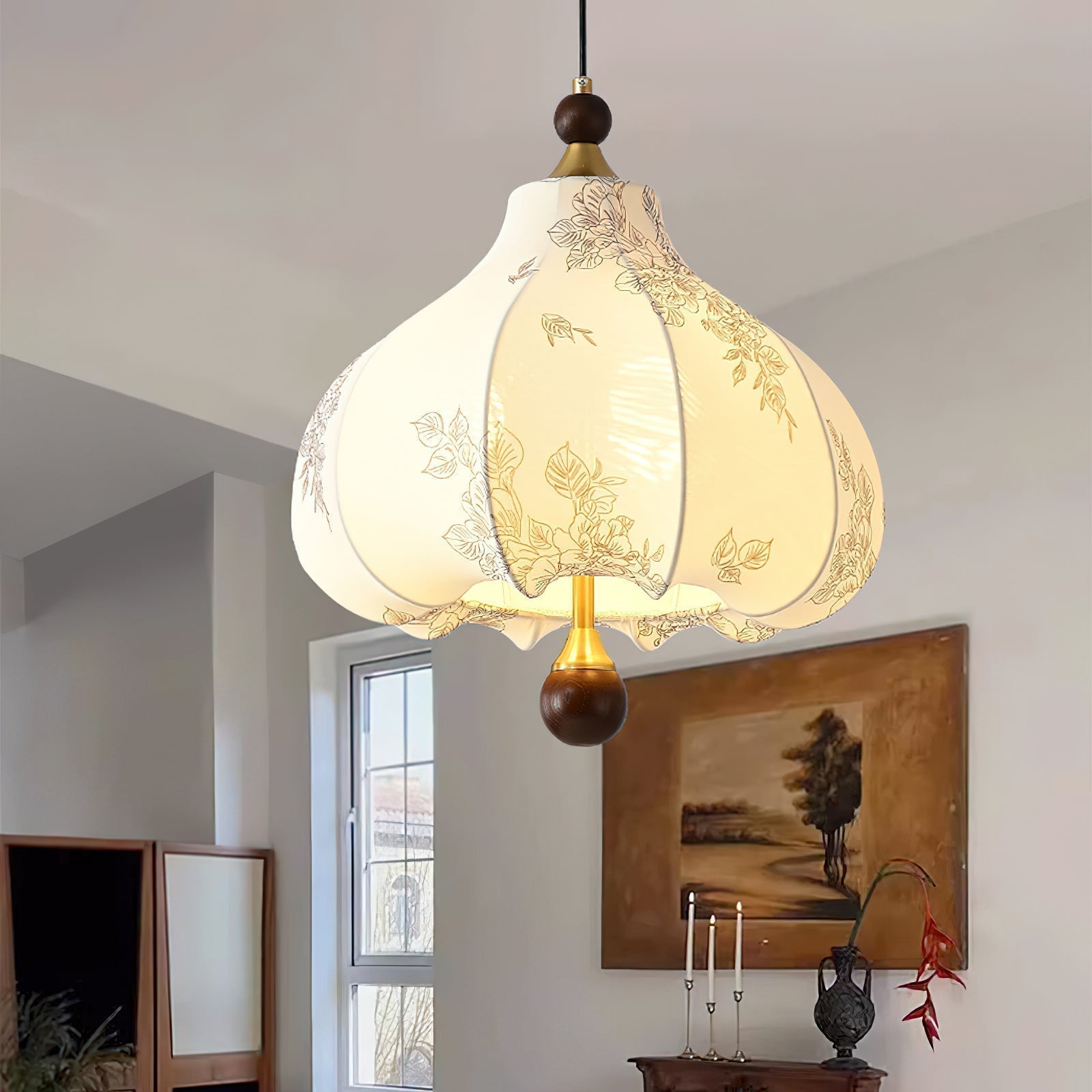 Chestnut Bloom Pendant Lamp - Blowlighting