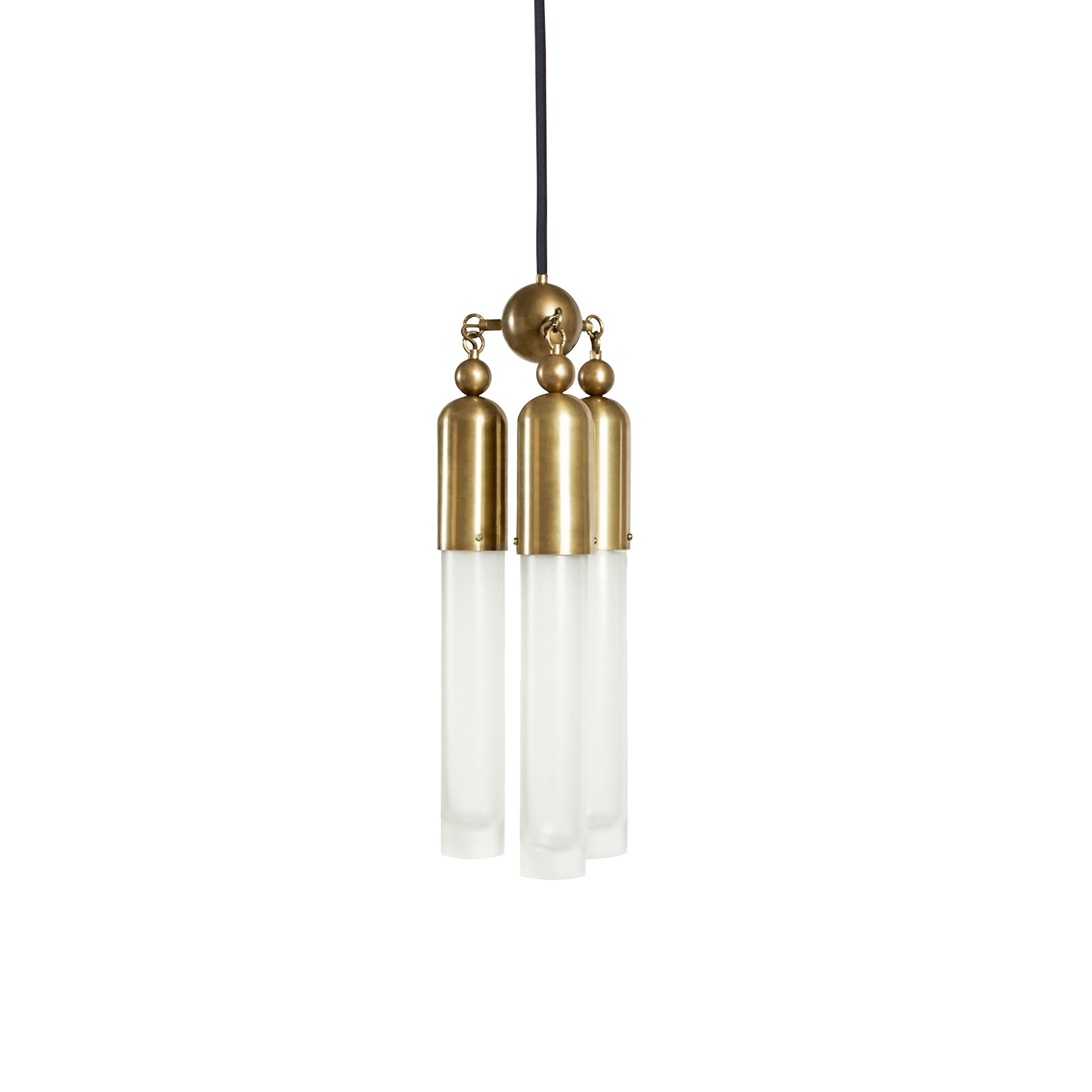 Tilt Modern Minimalist Metal Acrylic Pendant Lamp - Lamp Copper