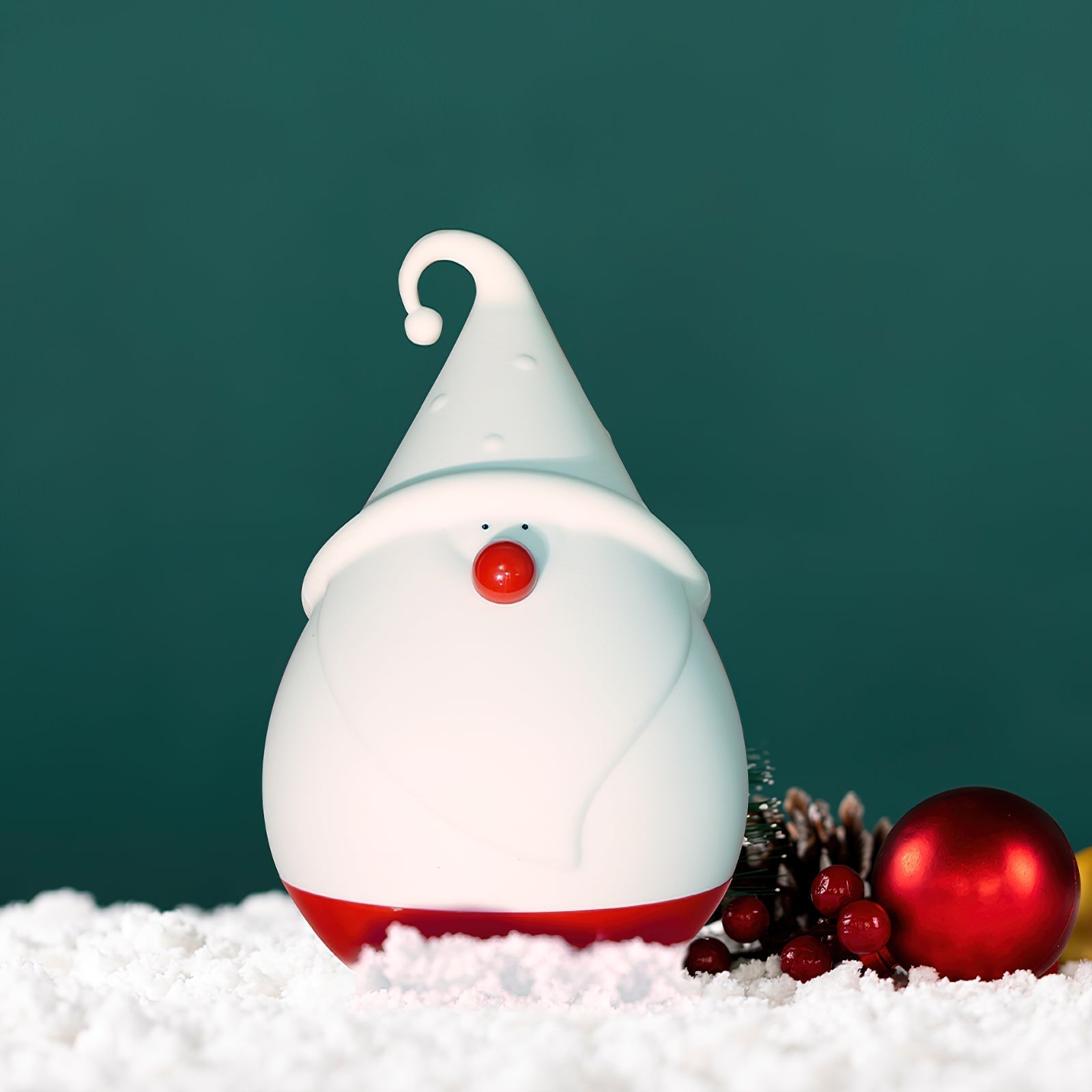 Snowman Night Light (built-in battery) - Lamp Copper