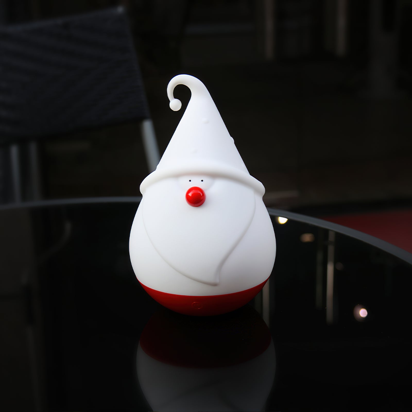 Snowman Night Light (built-in battery) - Lamp Copper