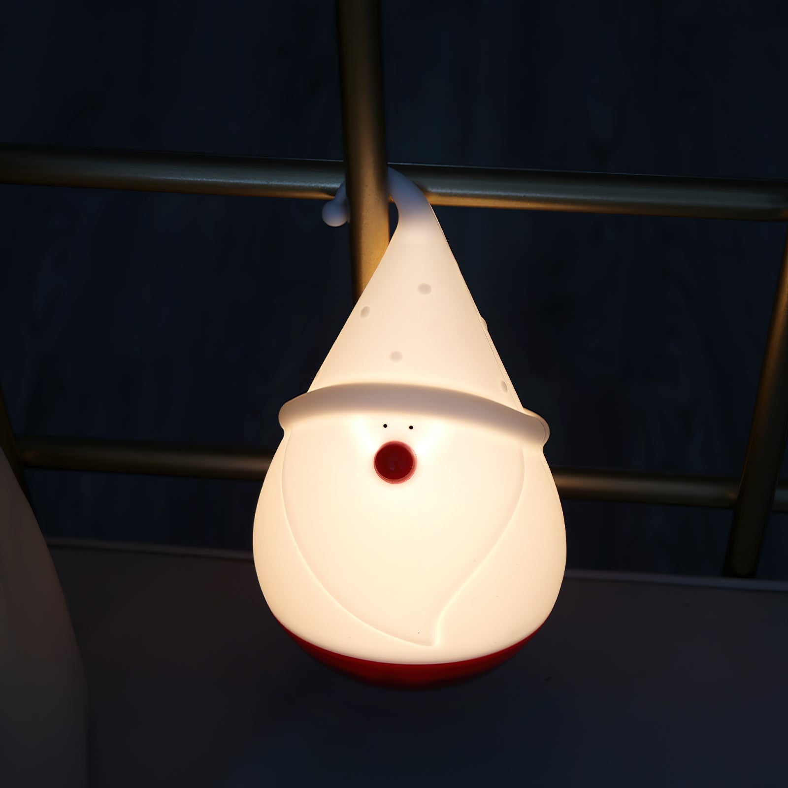 Snowman Night Light (built-in battery) - Lamp Copper