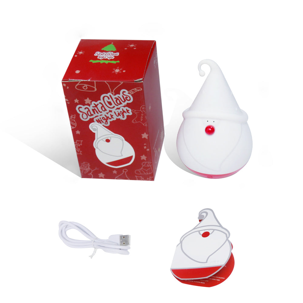 Snowman Night Light (built-in battery) - Lamp Copper