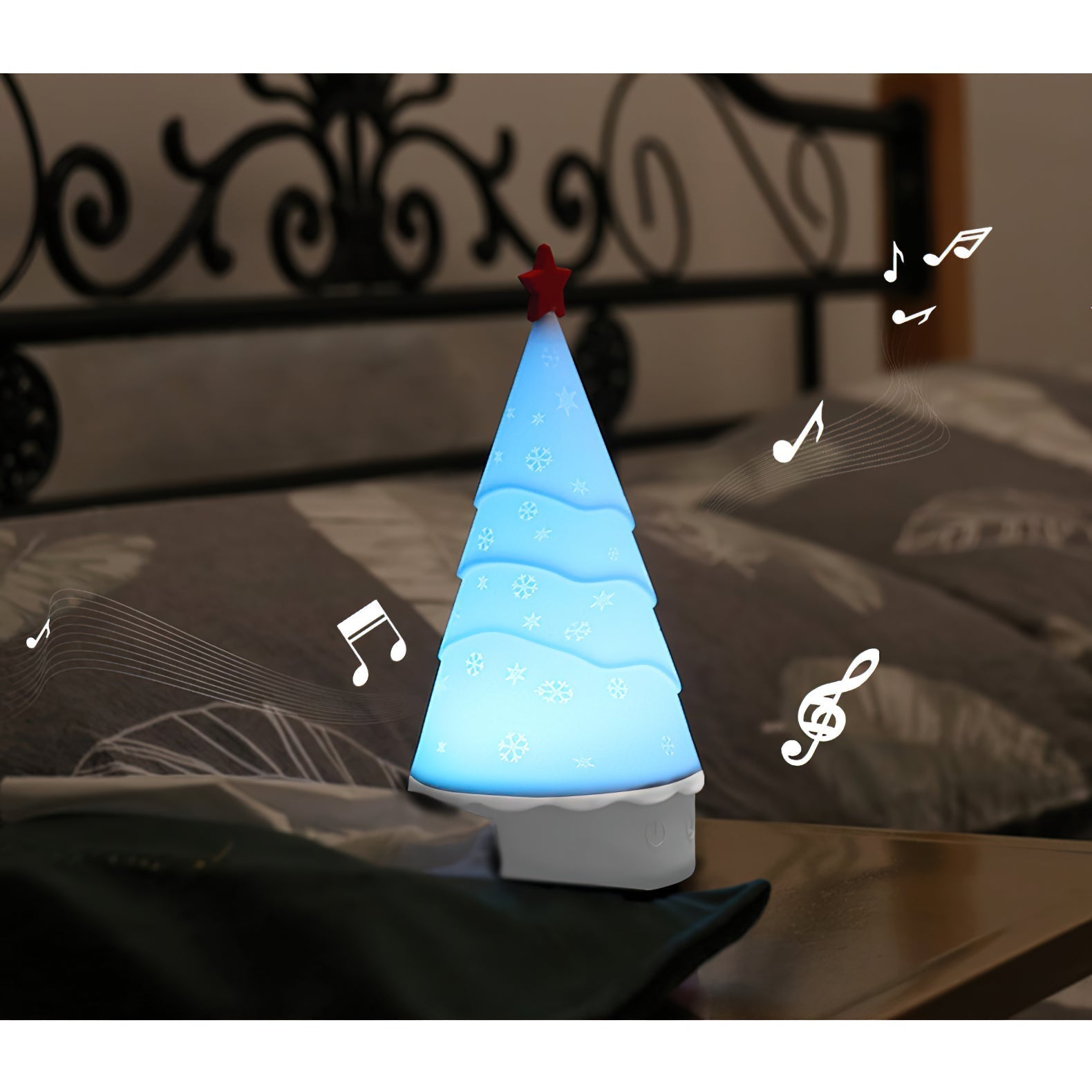 Tree Night Light (built-in battery) - Lamp Copper