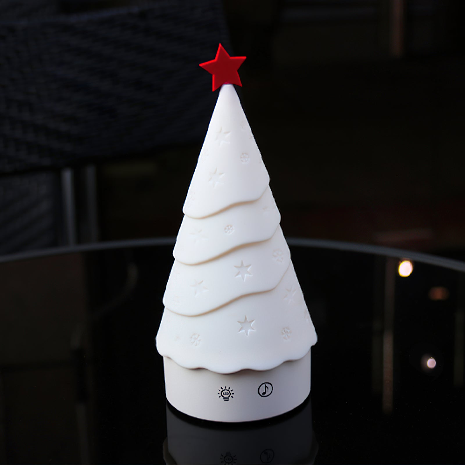 Tree Night Light (built-in battery) - Lamp Copper