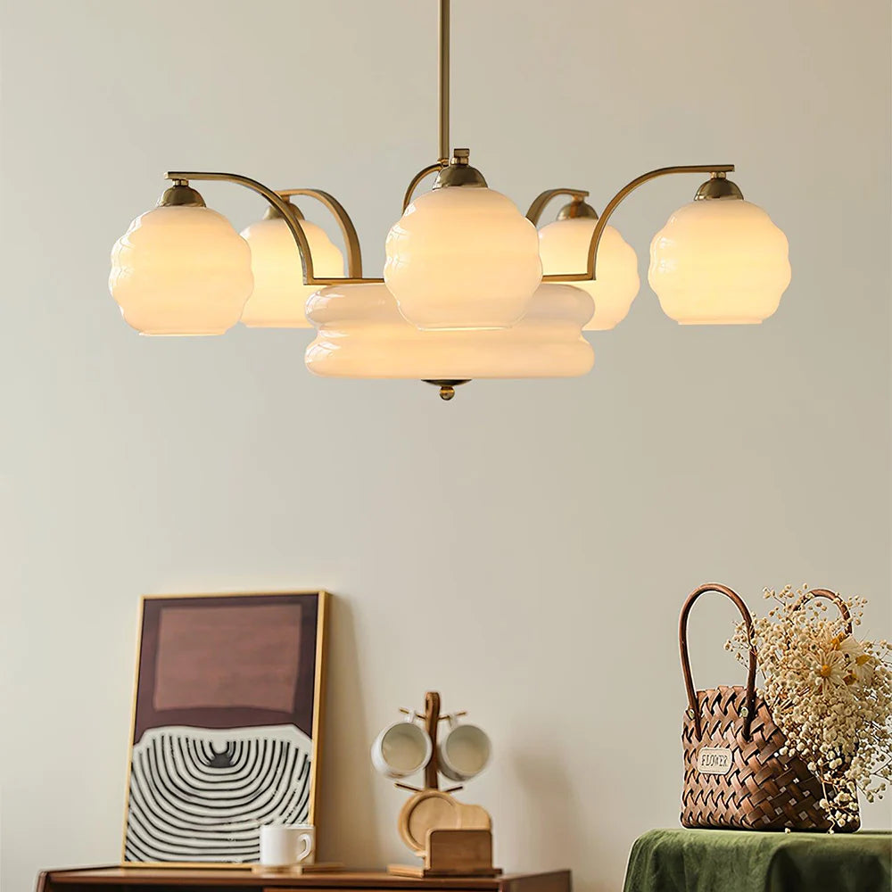 Valentina Lusso Lanpade a Sospensione Metallo Vetro Camera da Letto Soggiorno