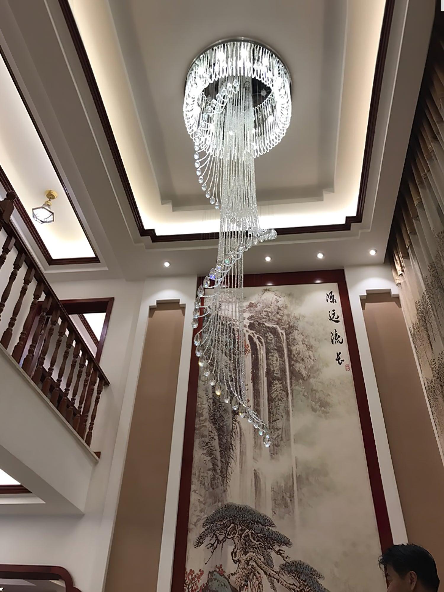 Classic Symphony Spiral Chandelier - Blowlighting