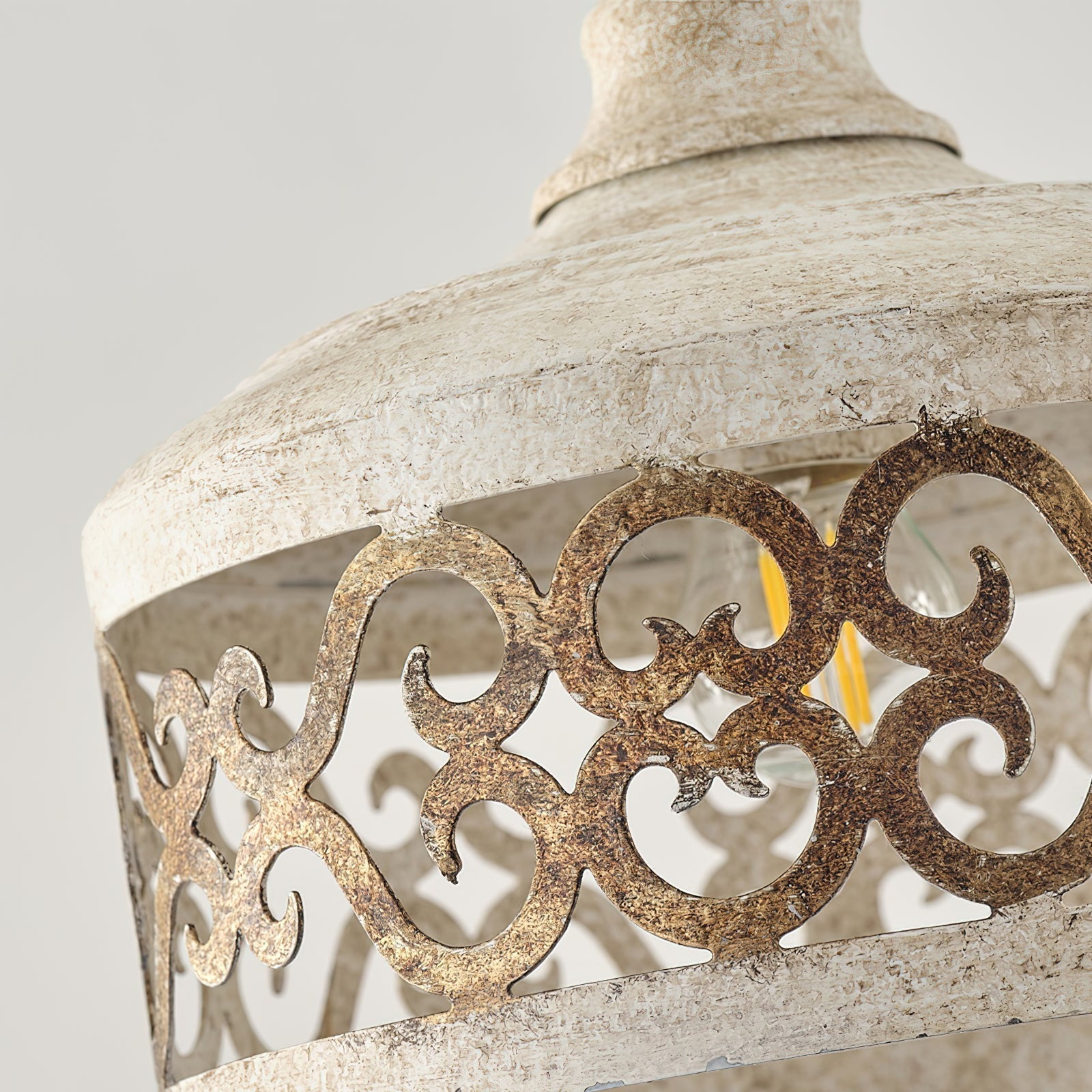 Zest Art Classic Vintage Metal Pendant Lamp - Lamp Copper