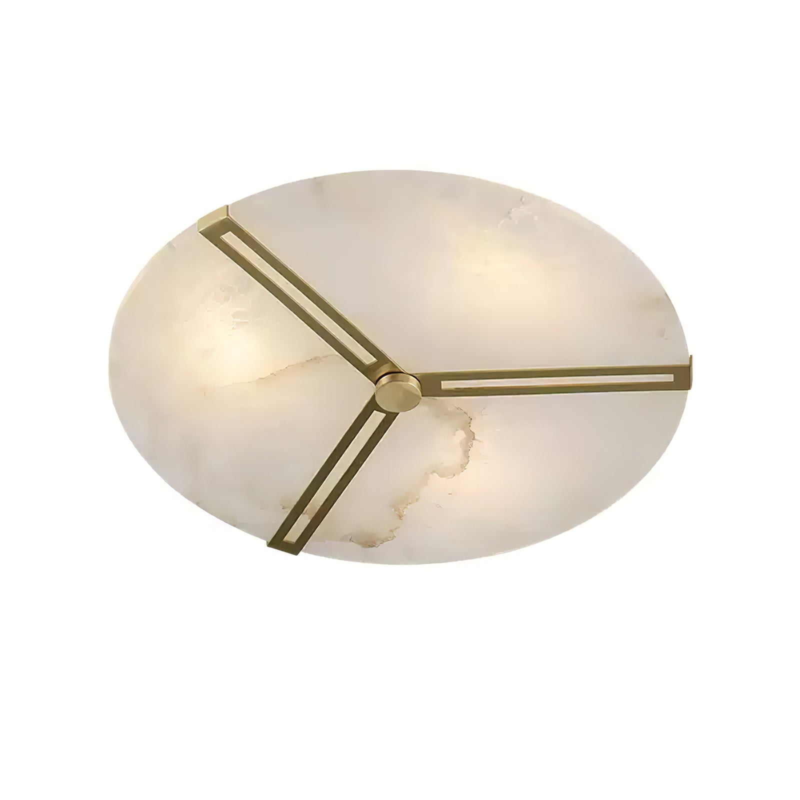 Aveline Alabaster Flush Mount Ceiling Light - Neutralighting