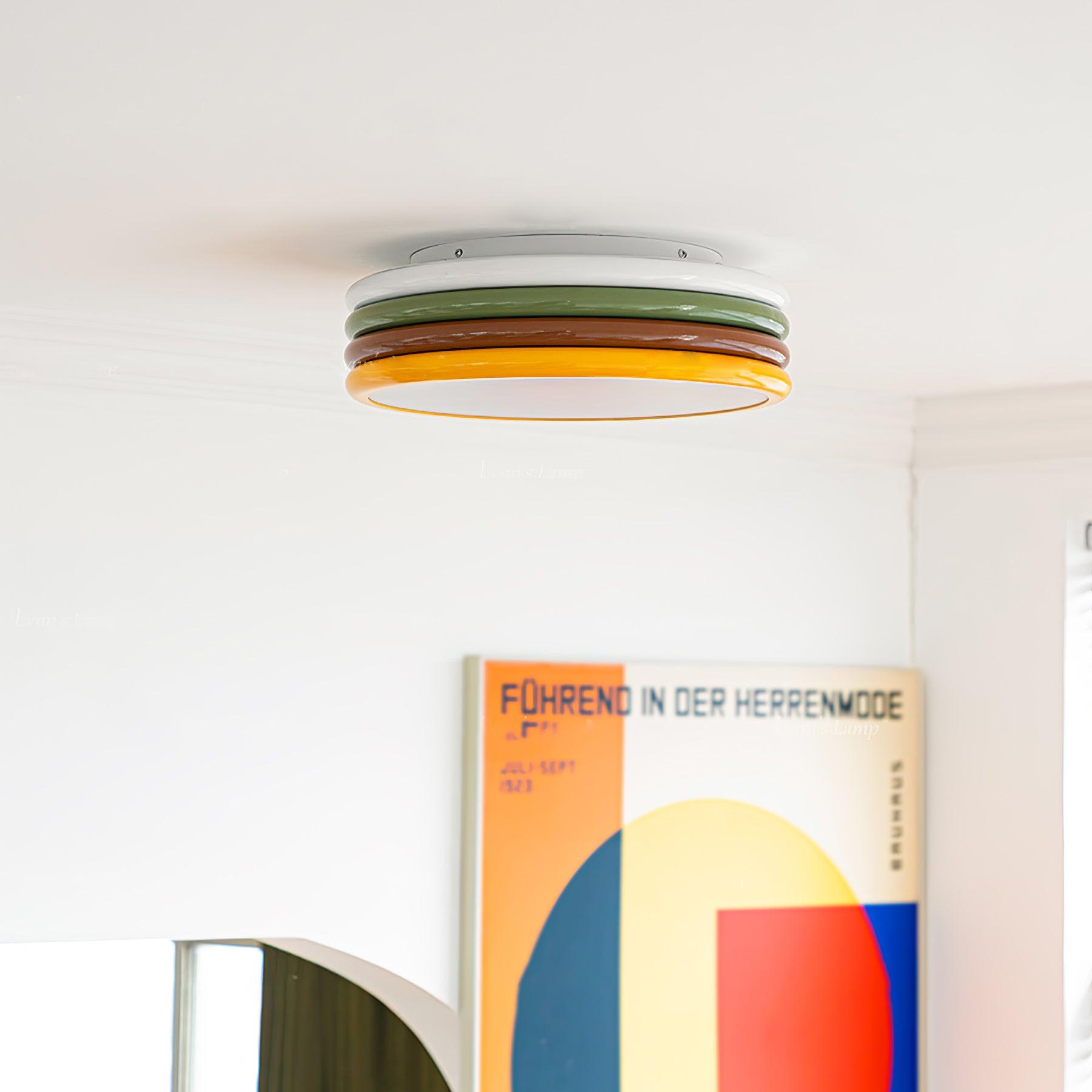 Aria Lampada da Soffitto Impilata Colorata