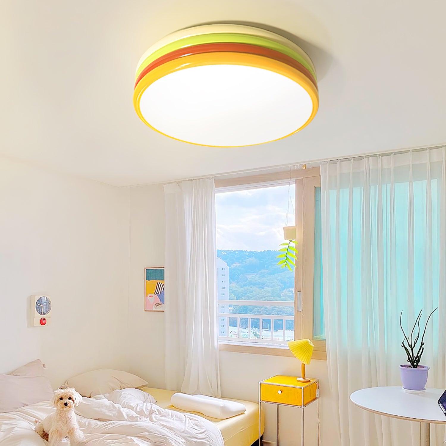 Aria Lampada da Soffitto Impilata Colorata