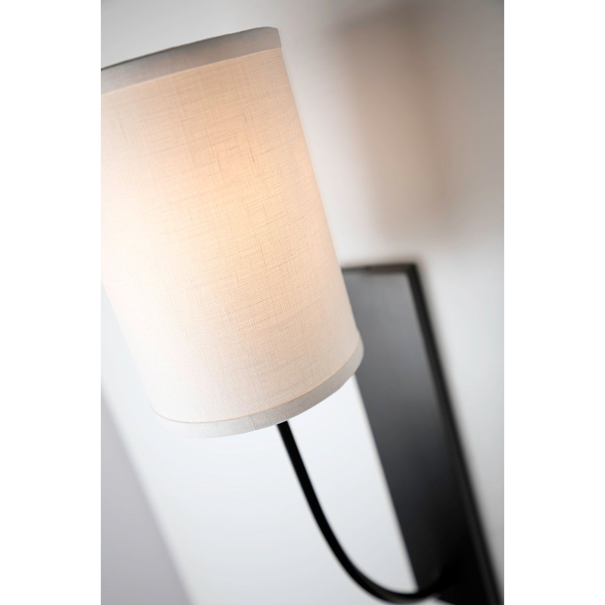 Slate Modern Minimalist Metal Fabric Wall Lamp - Lamp Copper