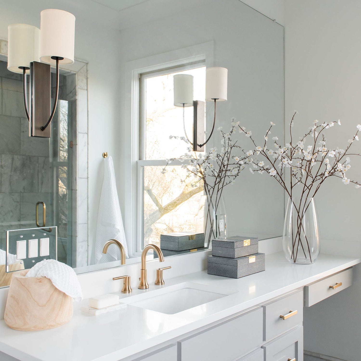 Slate Modern Minimalist Metal Fabric Wall Lamp - Lamp Copper