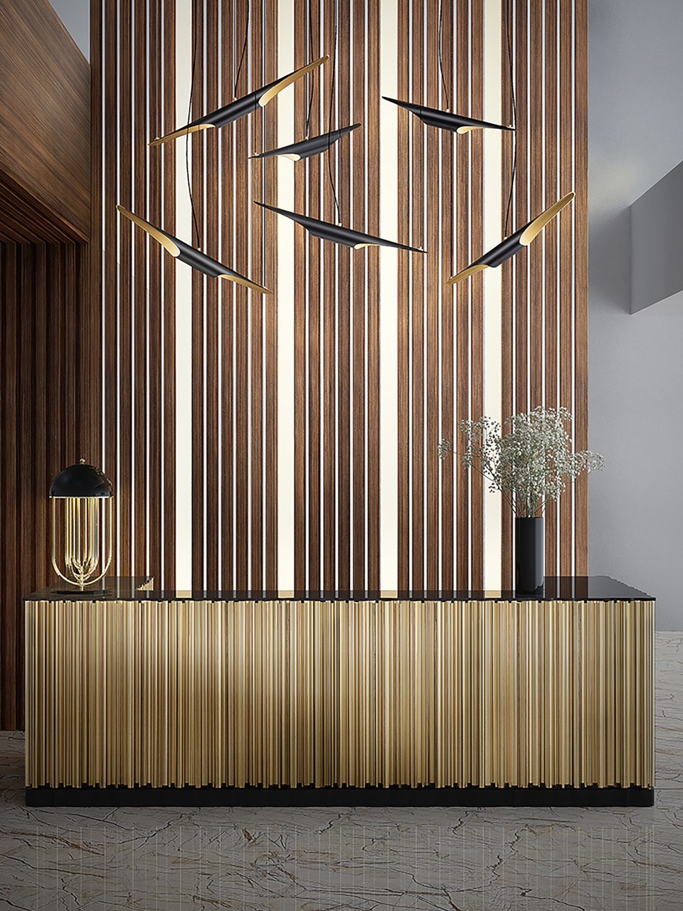 Coltrane Pipe Pendant Lights - Blowlighting