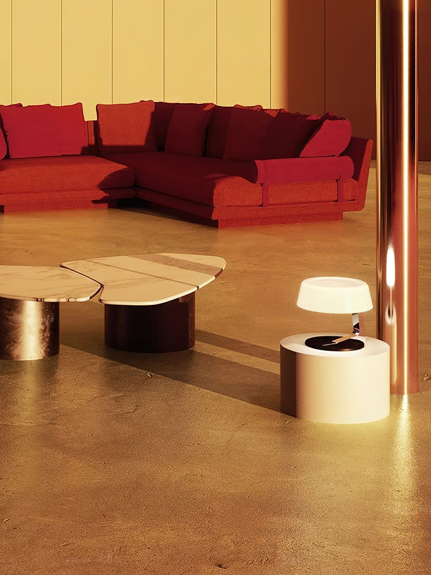 Comete Table Lamp - Lamp Copper