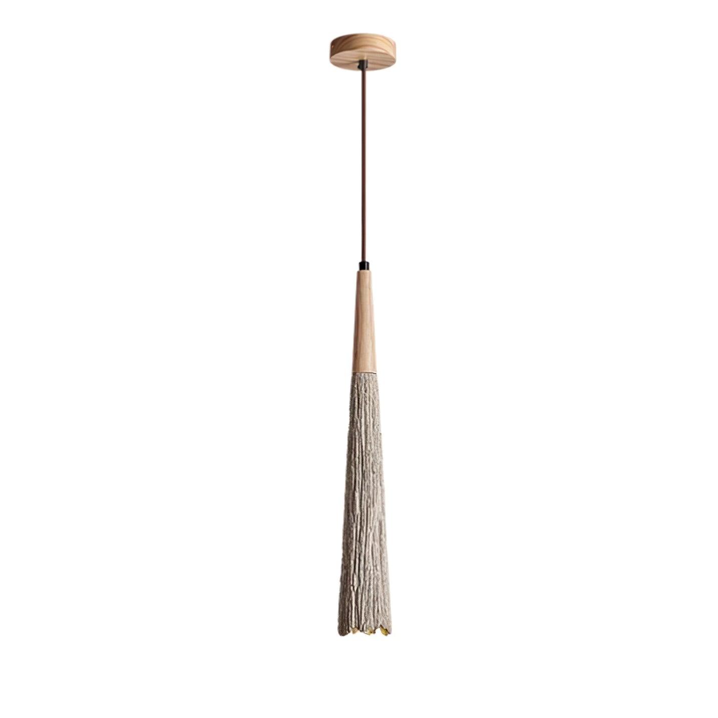Concrete Pleated Pendant Lamp - Blowlighting
