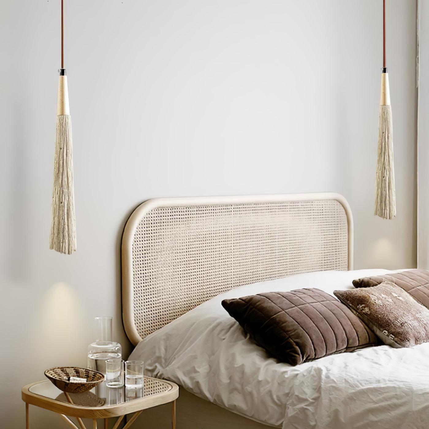Concrete Pleated Pendant Lamp - Blowlighting