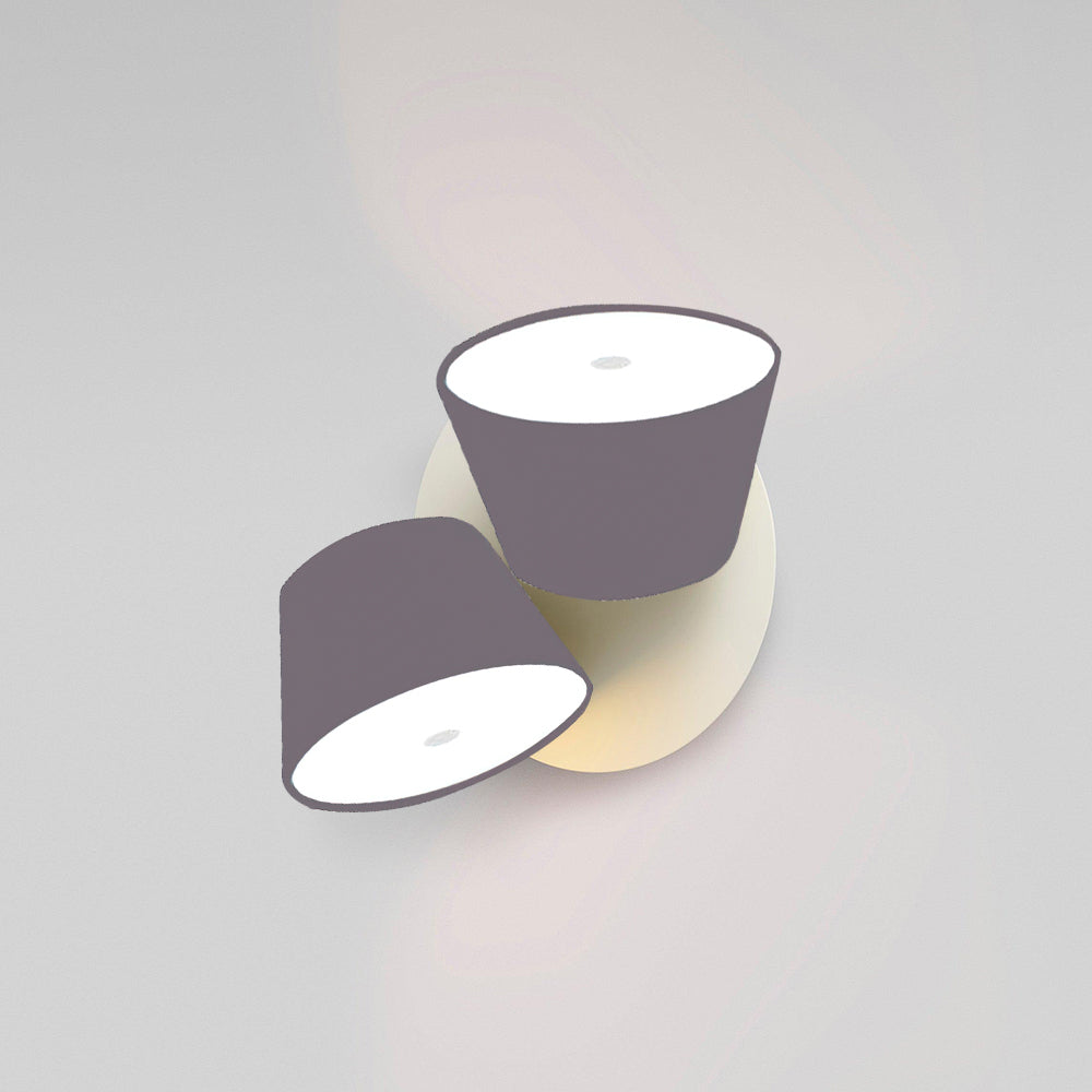 Fivra Dual Shade Wall Lamp - Letslighting