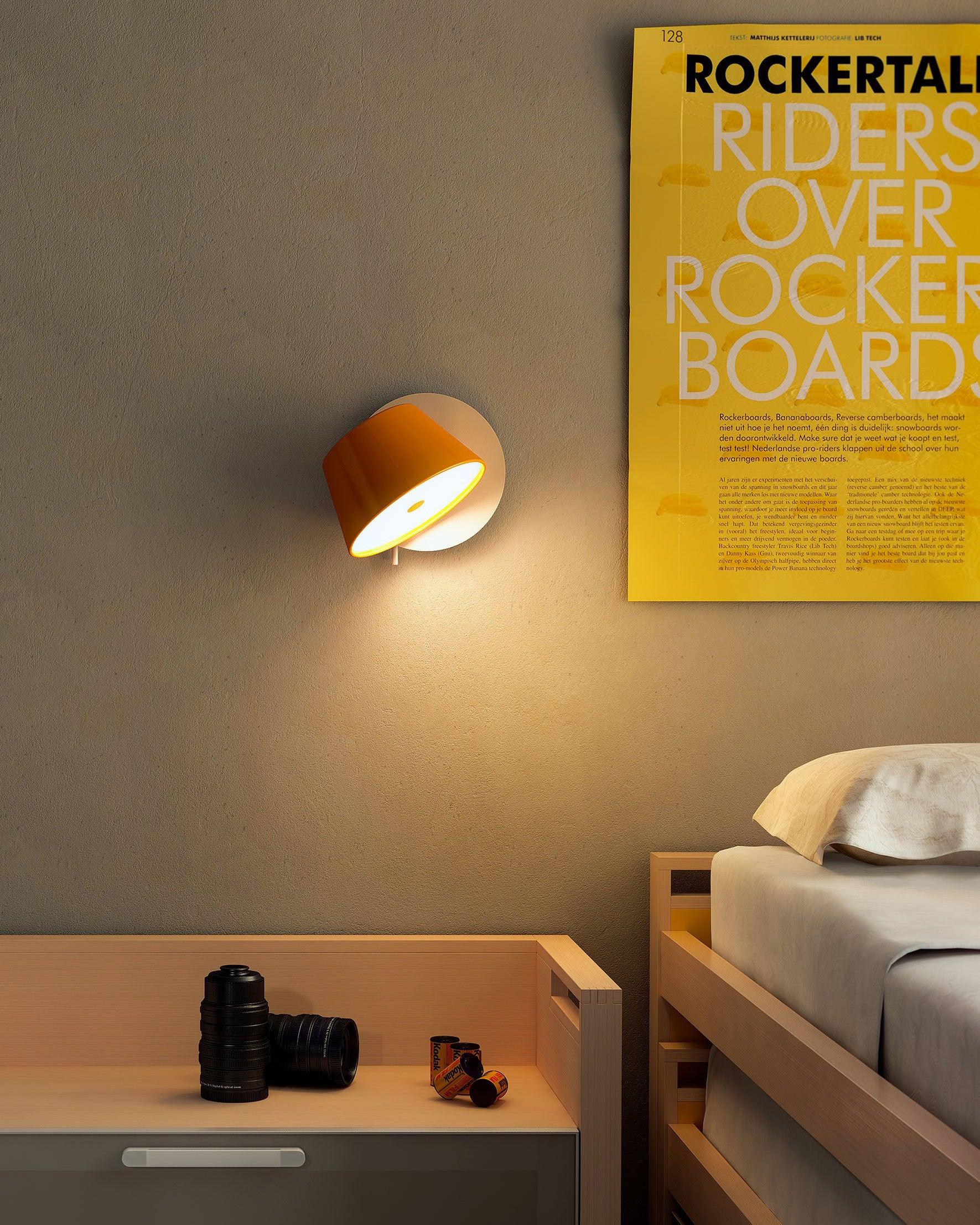 Fivra Dual Shade Wall Lamp - Letslighting