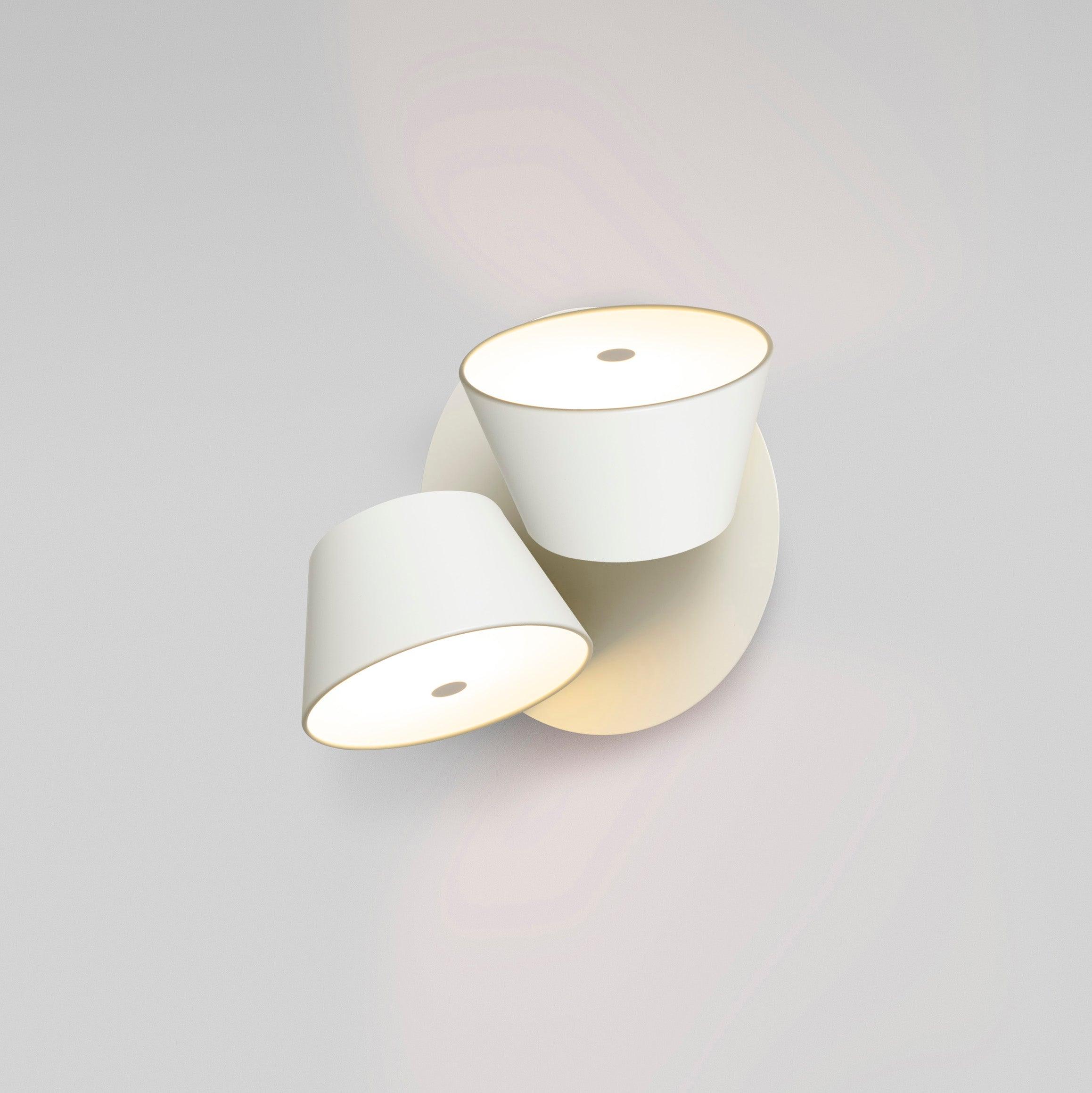 Fivra Dual Shade Wall Lamp - Letslighting
