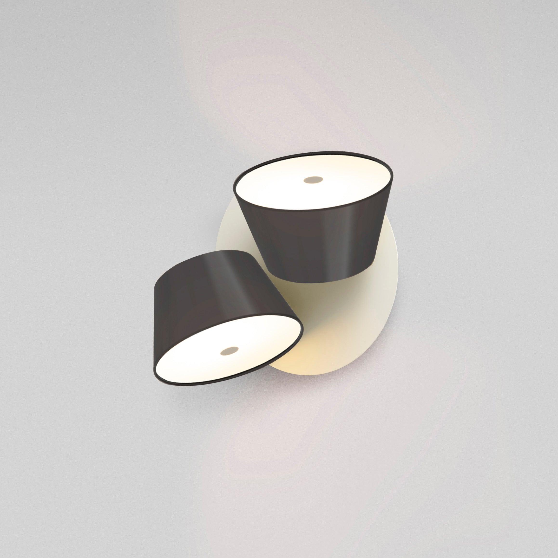Fivra Dual Shade Wall Lamp - Letslighting