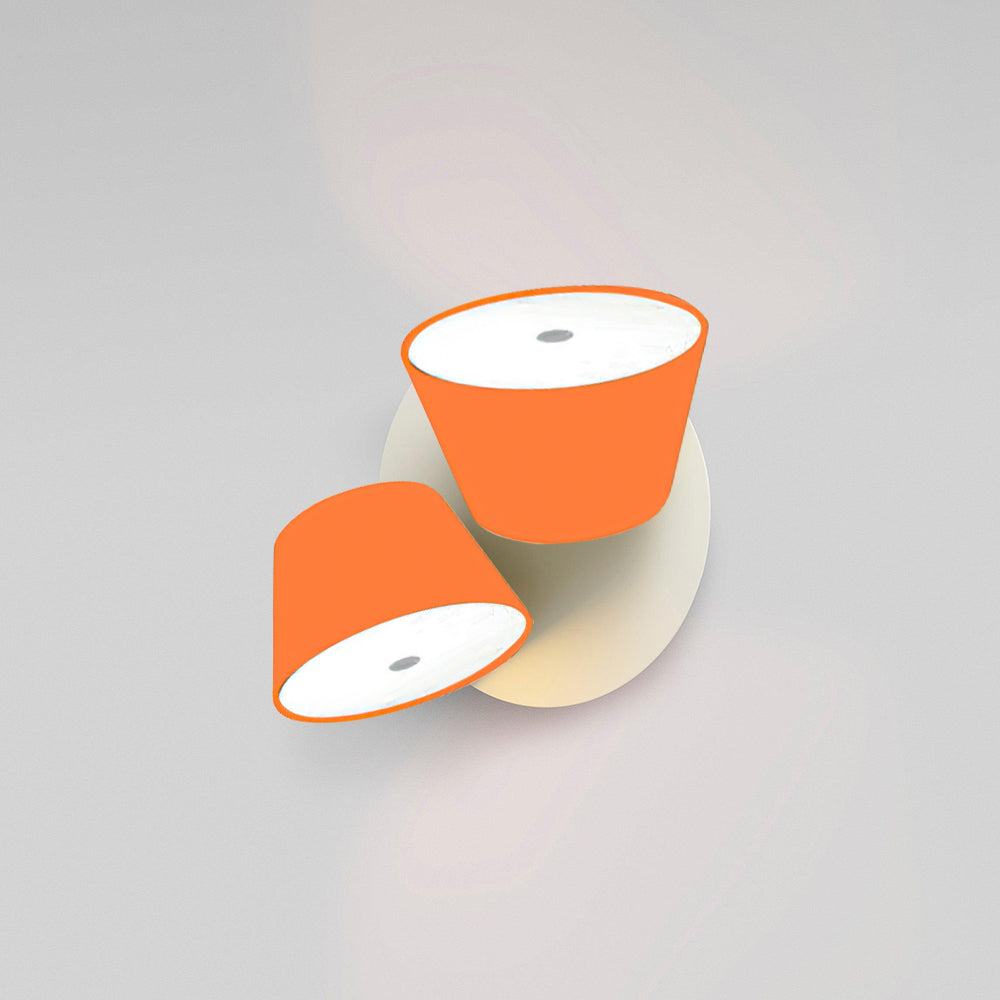 Fivra Dual Shade Wall Lamp - Letslighting