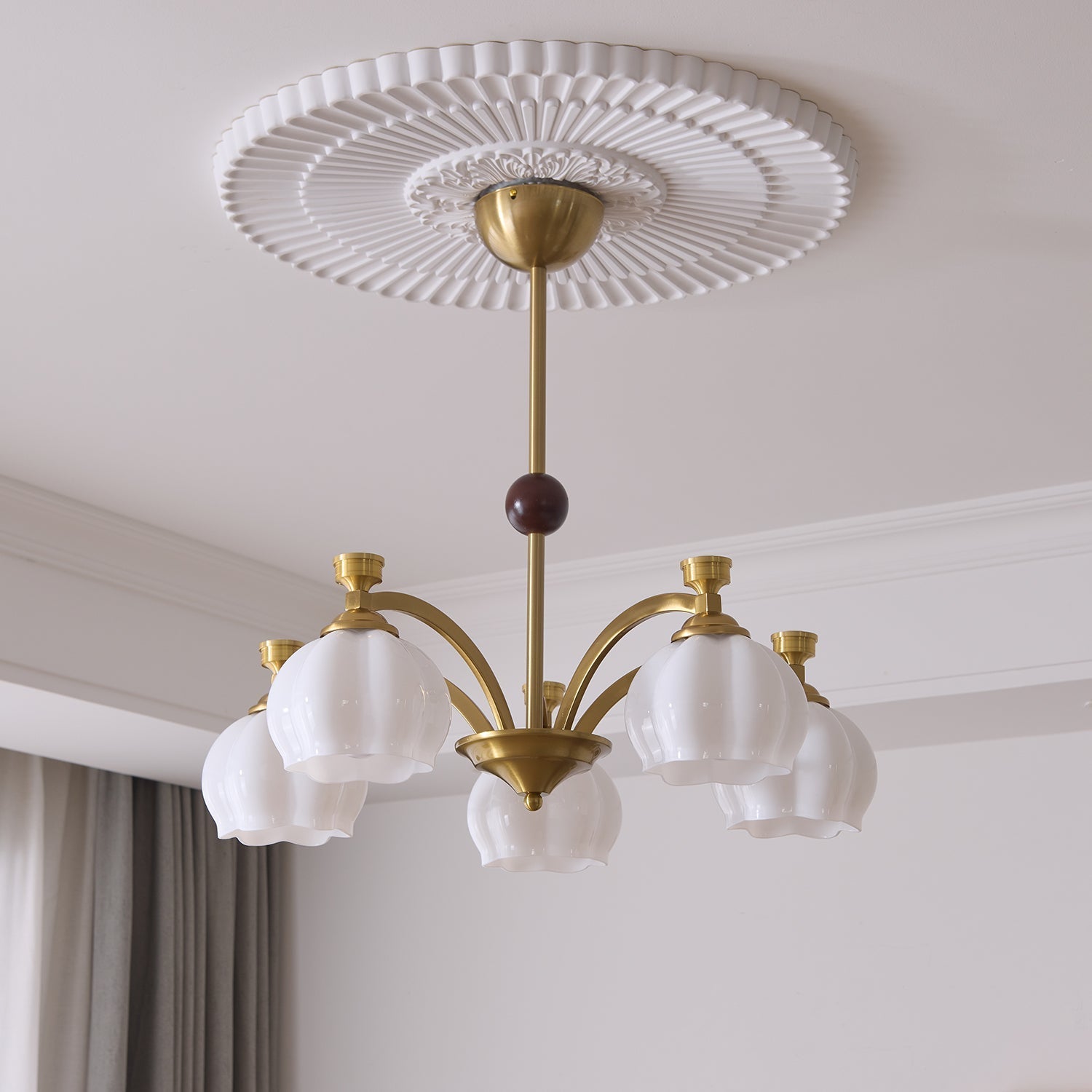 Corinne Arc Chandelier - Blowlighting