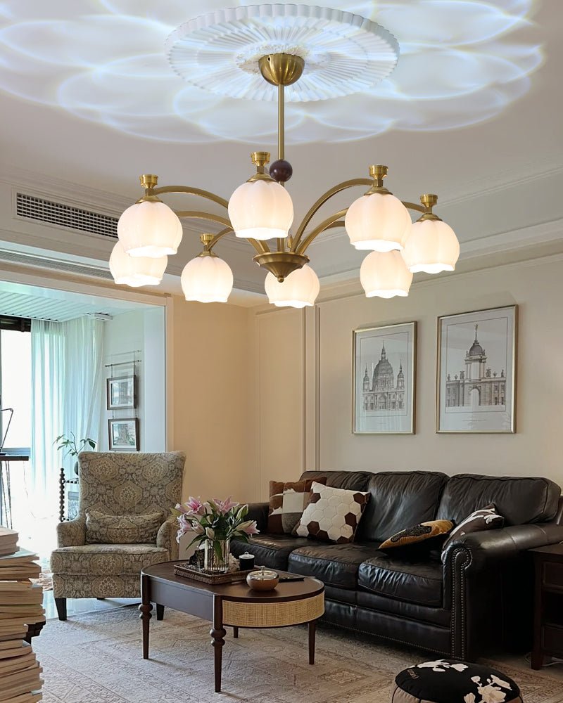 Corinne Arc Chandelier - Blowlighting