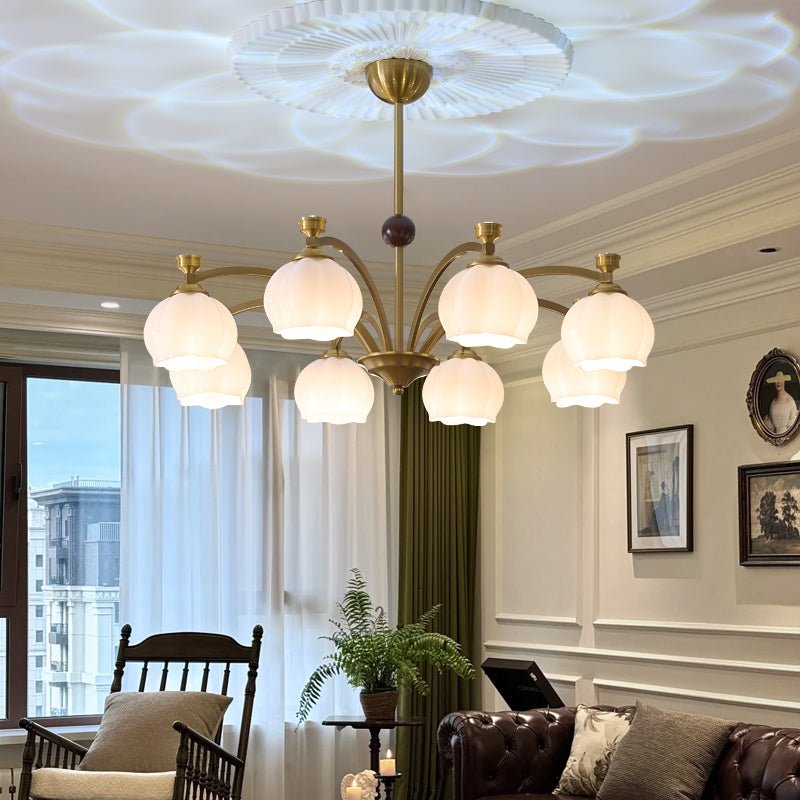 Corinne Arc Chandelier - Blowlighting