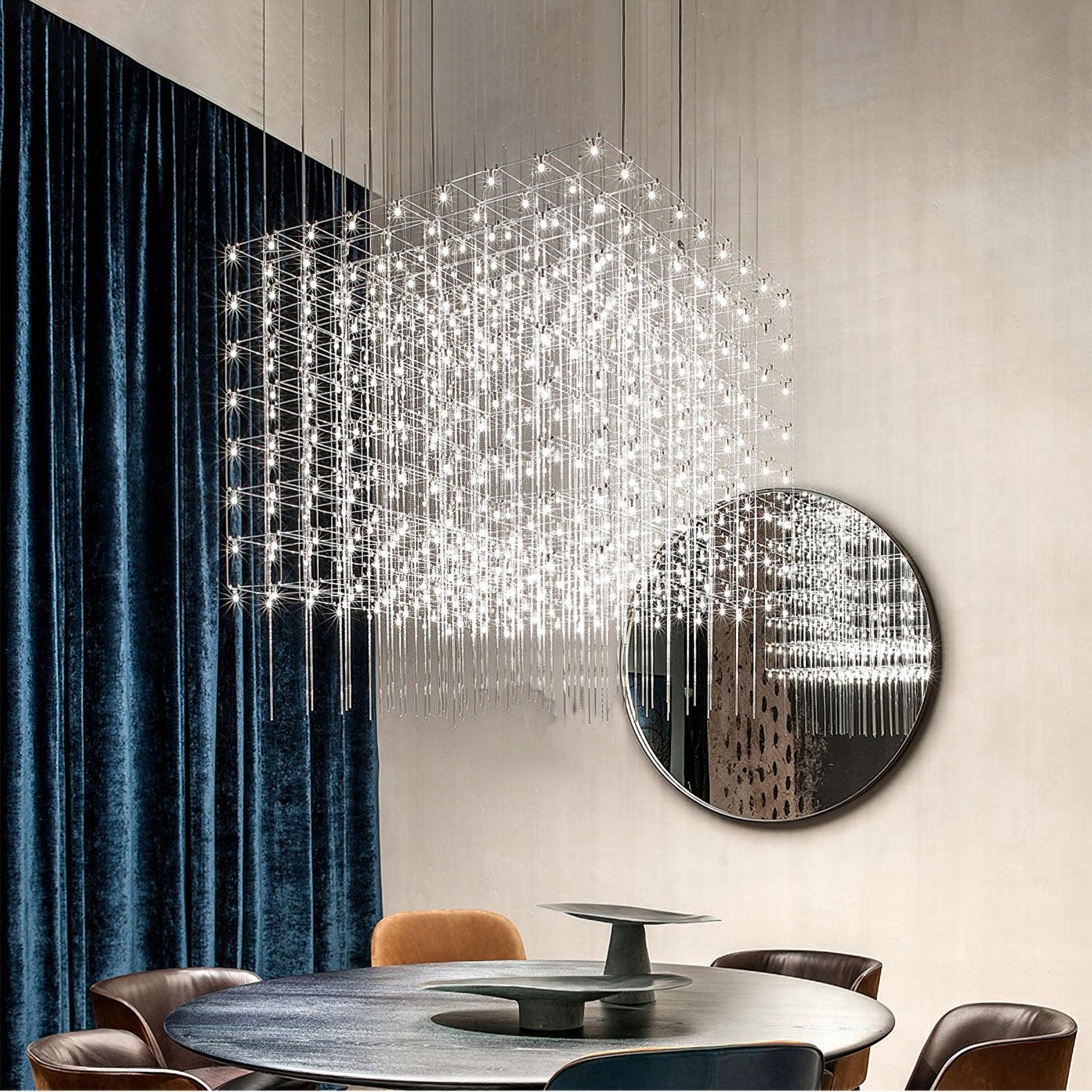 Cosmic Cube Pendant Light - Blowlighting