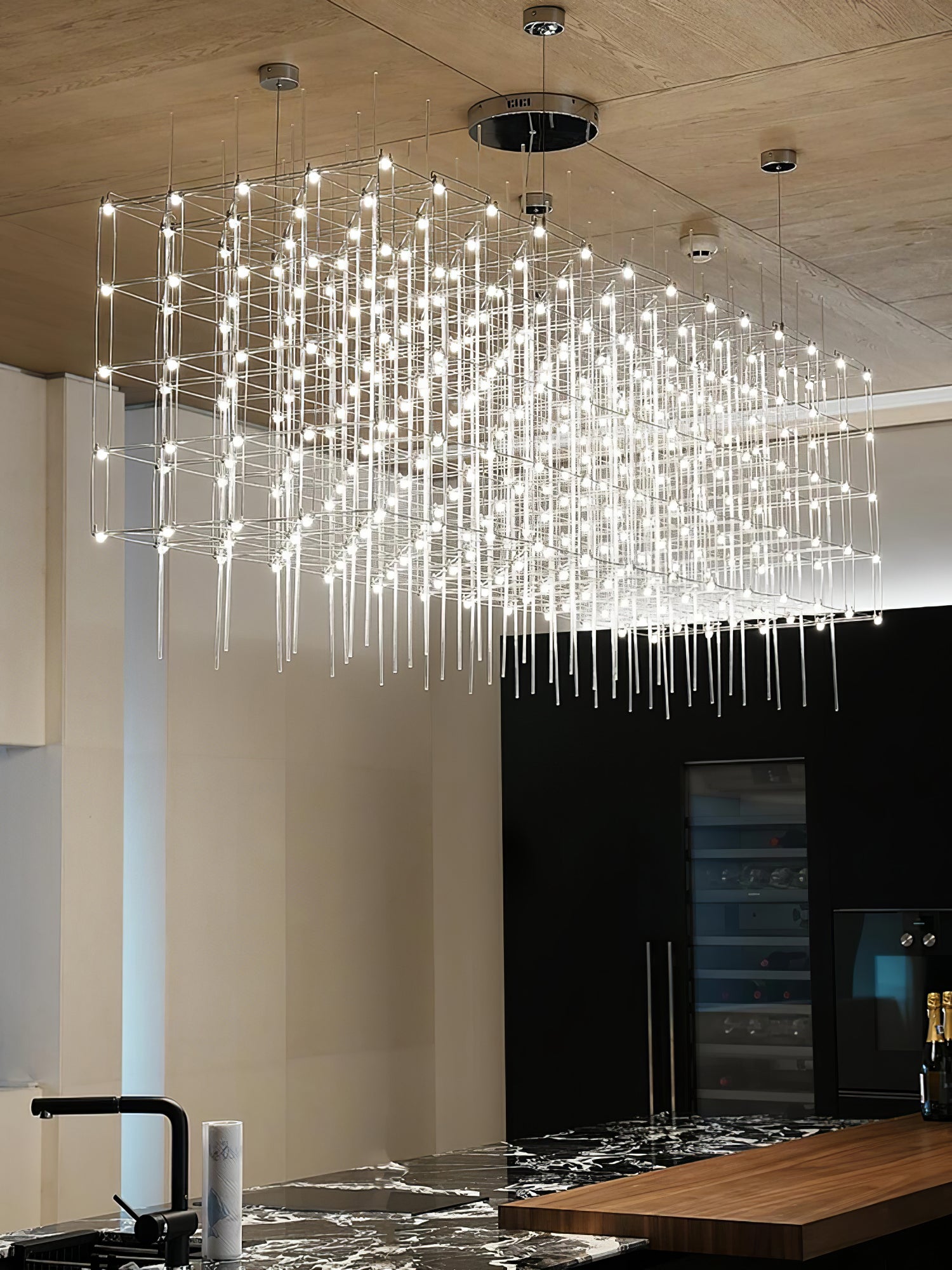 Cosmic Cube Pendant Light - Blowlighting
