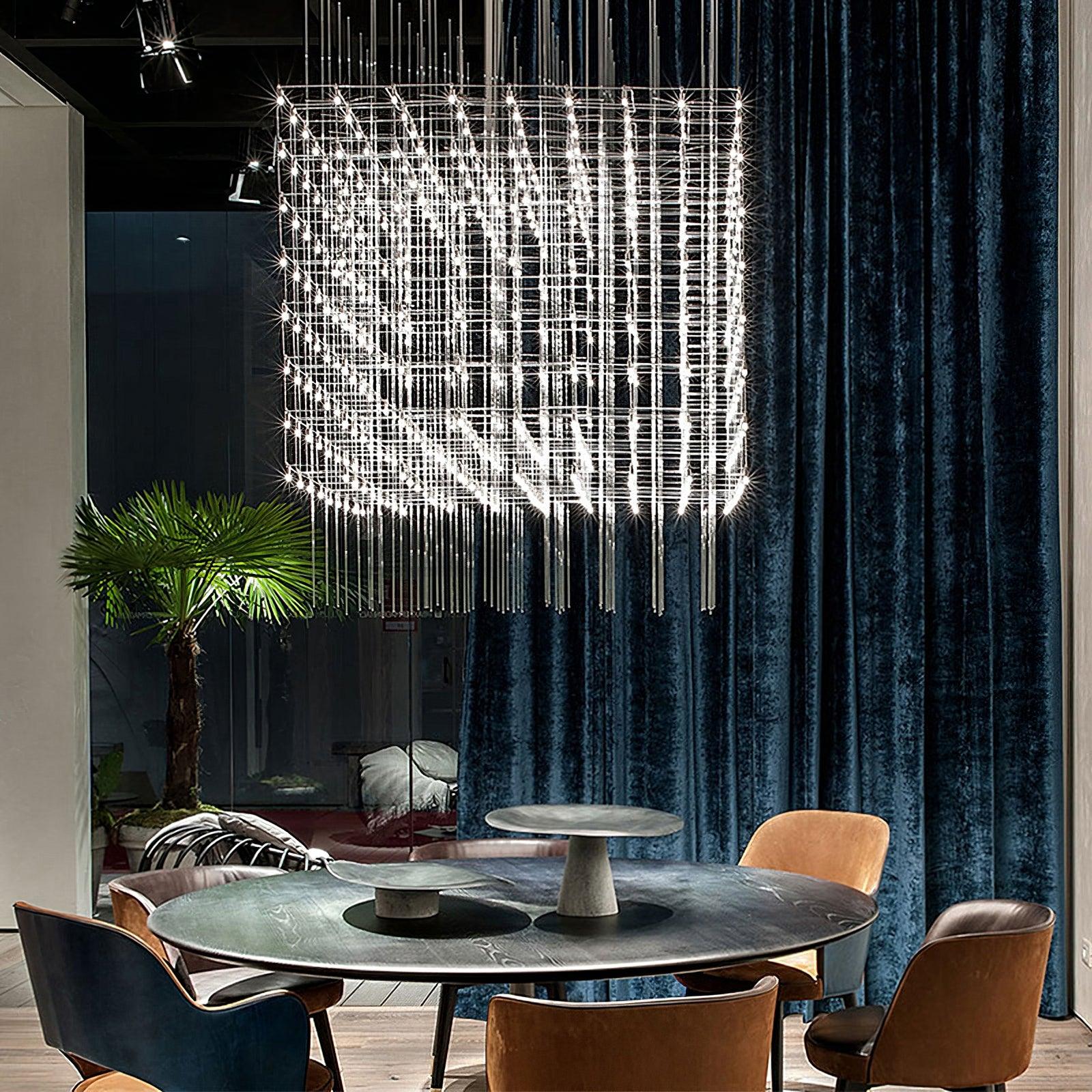 Cosmic Cube Pendant Light - Blowlighting