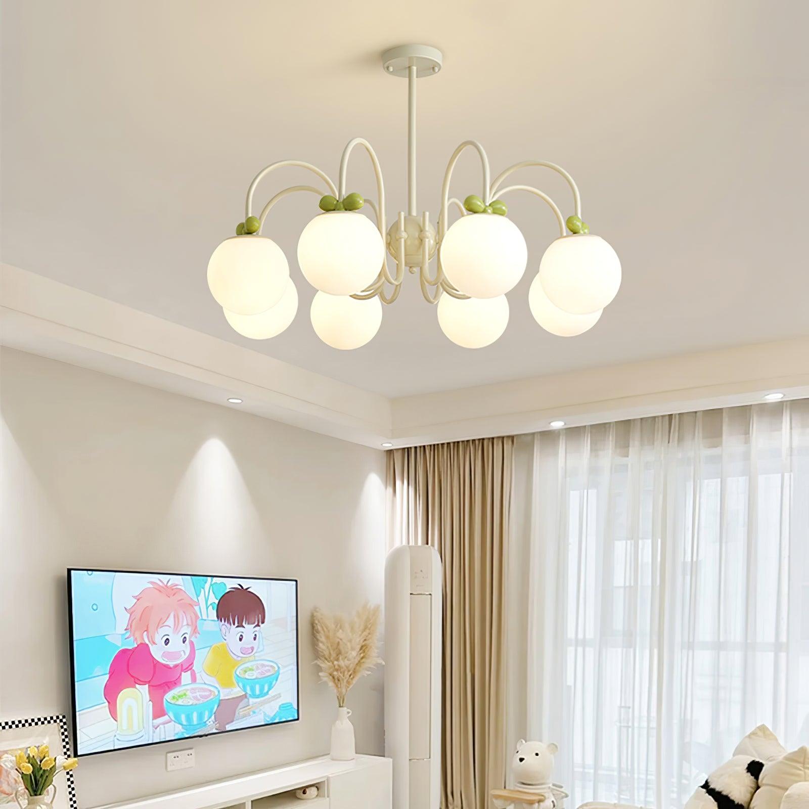 Levi Vintage Metal Chandelier - Blowlighting