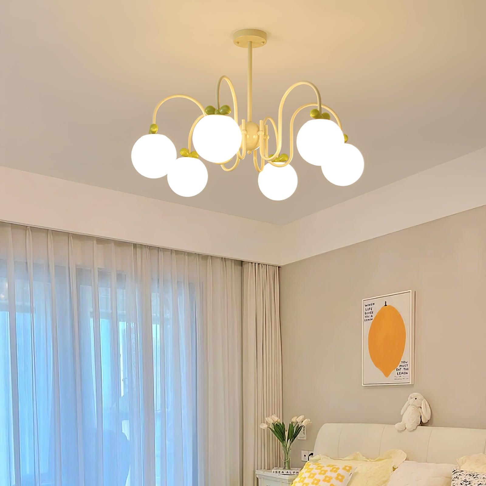 Levi Vintage Metal Chandelier - Blowlighting